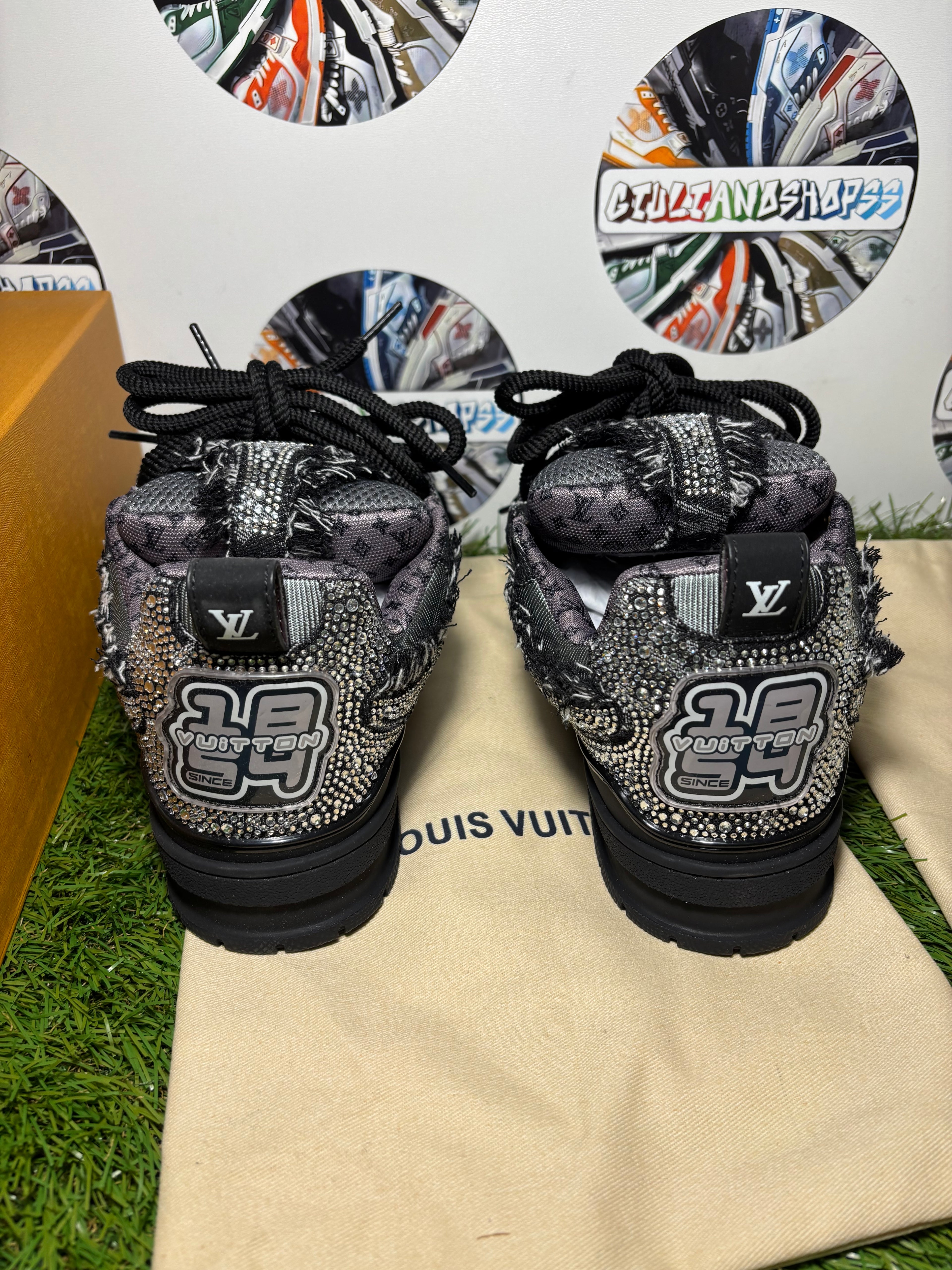 Louis Vuitton LV Skate Sneaker - Svaroski/Black 1a Qualità