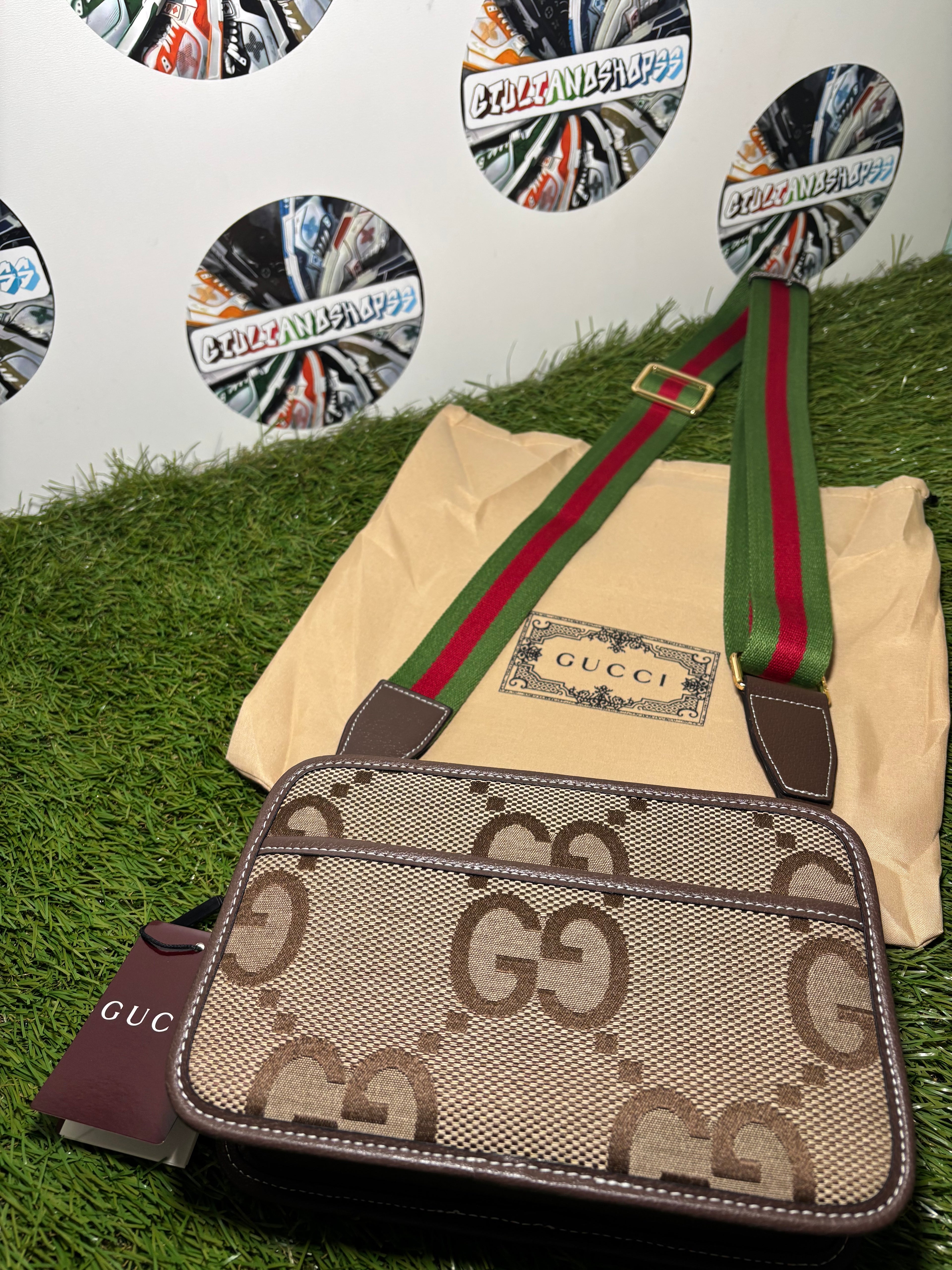 Mini Borsa A Tracolla Gucci Jumbo GG