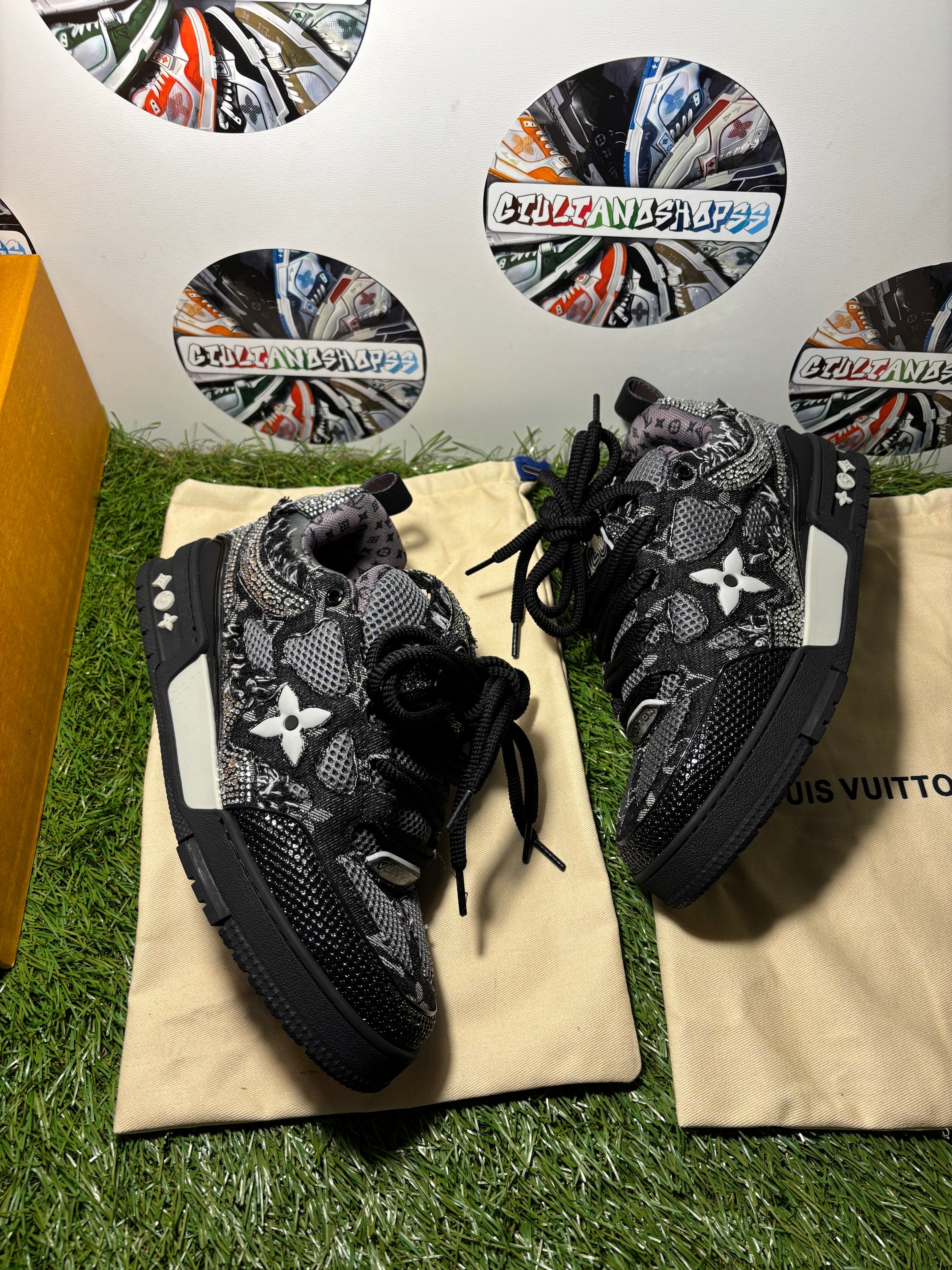 Louis Vuitton LV Skate Sneaker - Svaroski/Black 1a Qualità