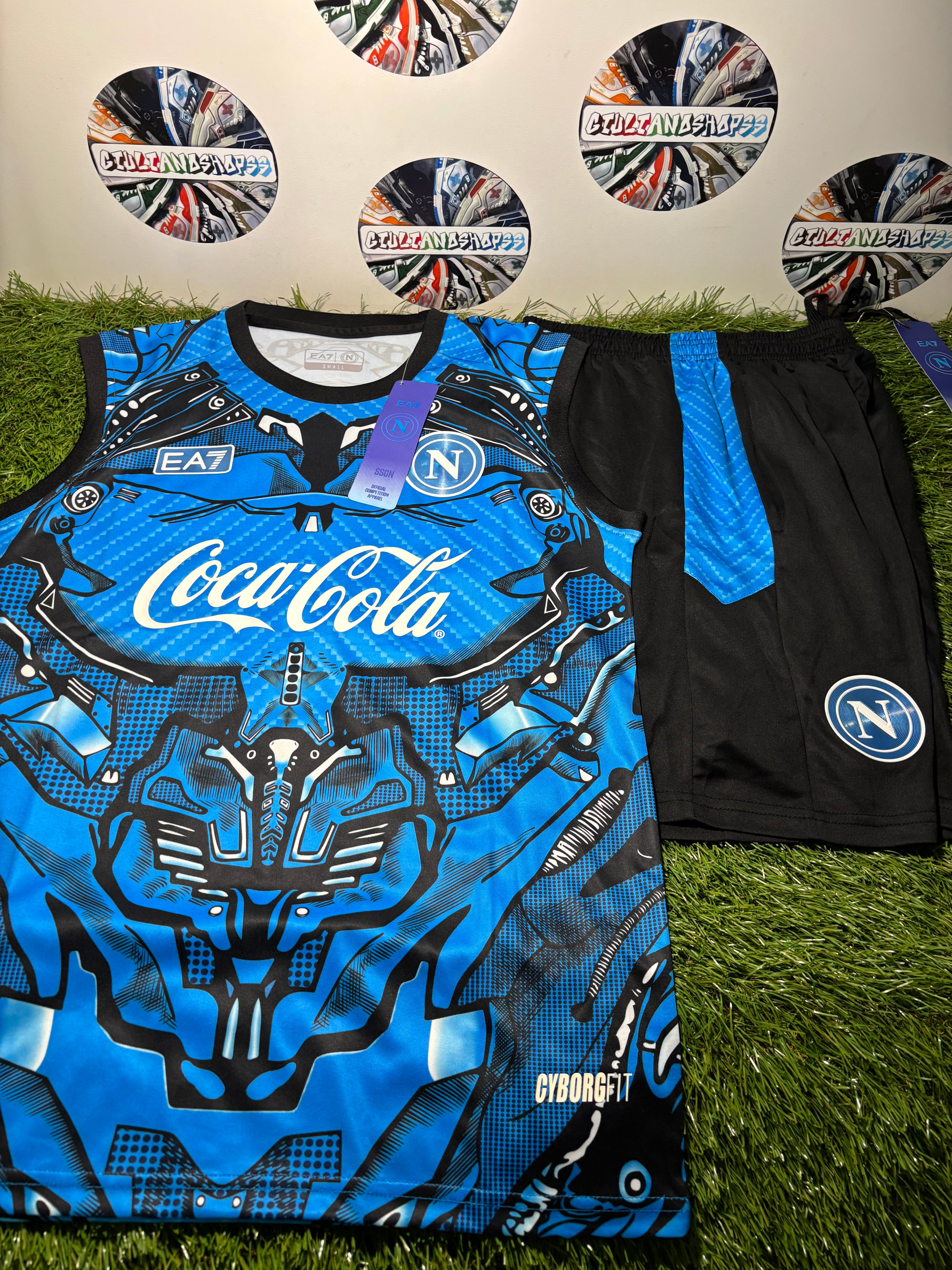 Completino Corto Squadre Calcio Smanicato Nuova Collezione