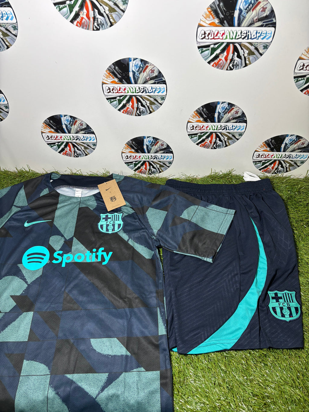Completino Corto Squadre Calcio Maniche Corte
