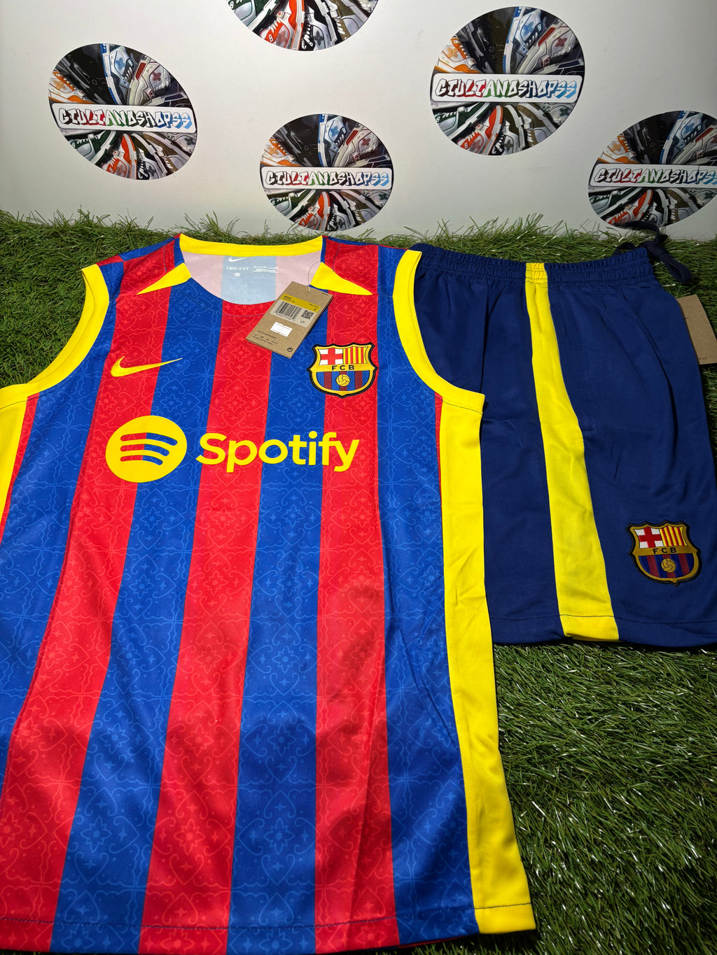 Completino Corto Squadre Calcio Smanicato Nuova Collezione