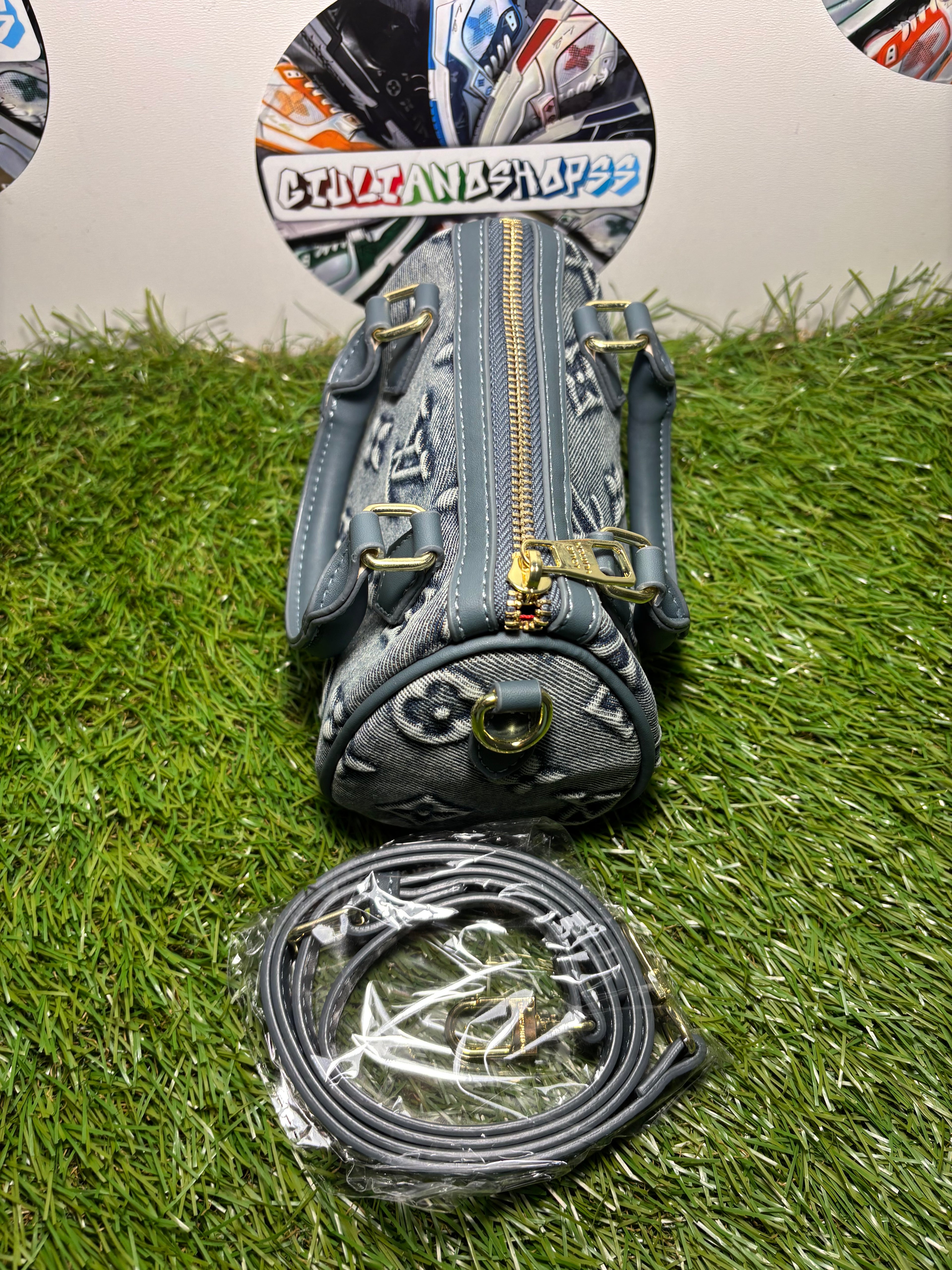 Louis Vuitton Nano Speedy Monogram - Blue Jeans