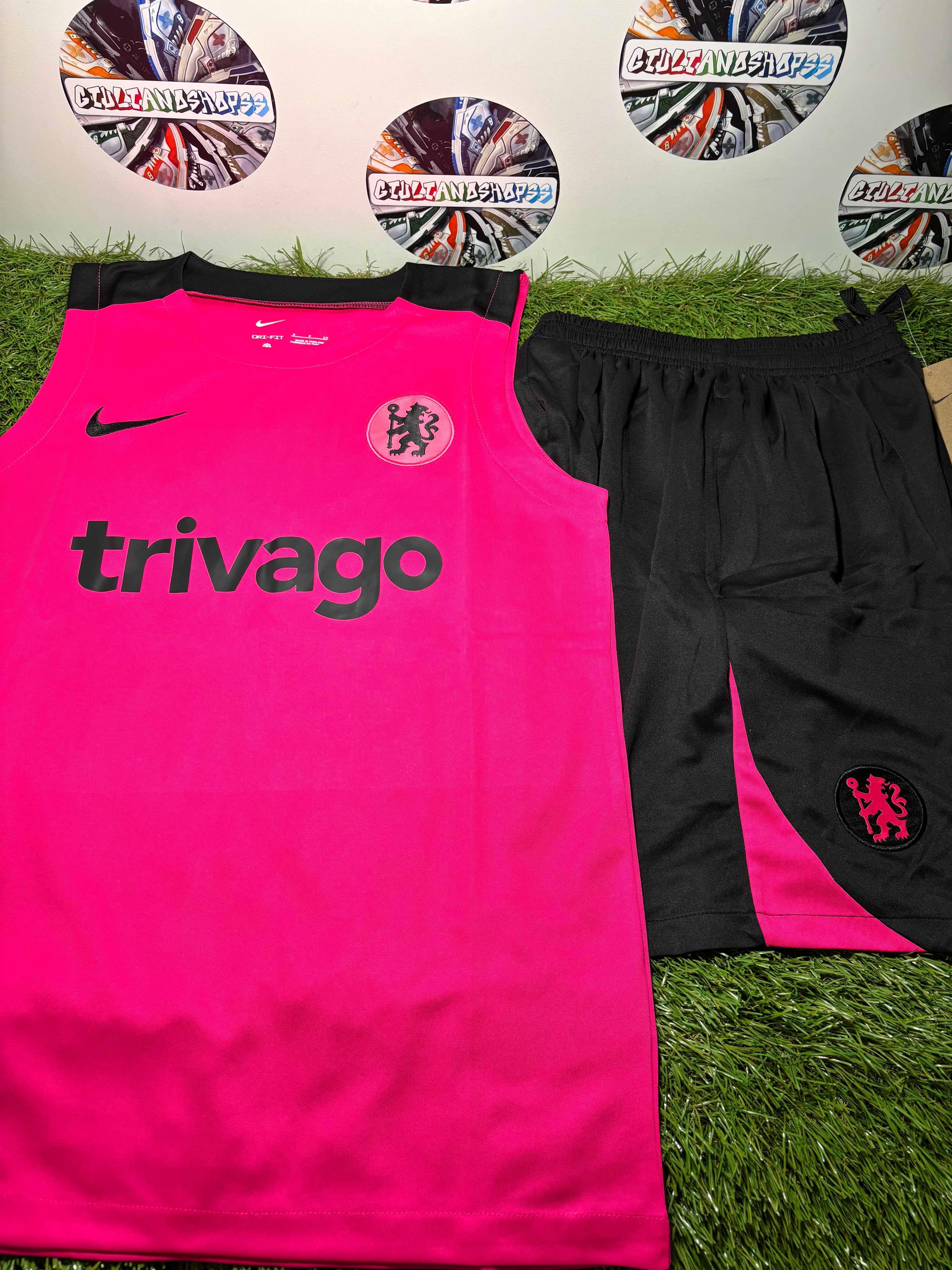 Completino Corto Squadre Calcio Smanicato Nuova Collezione