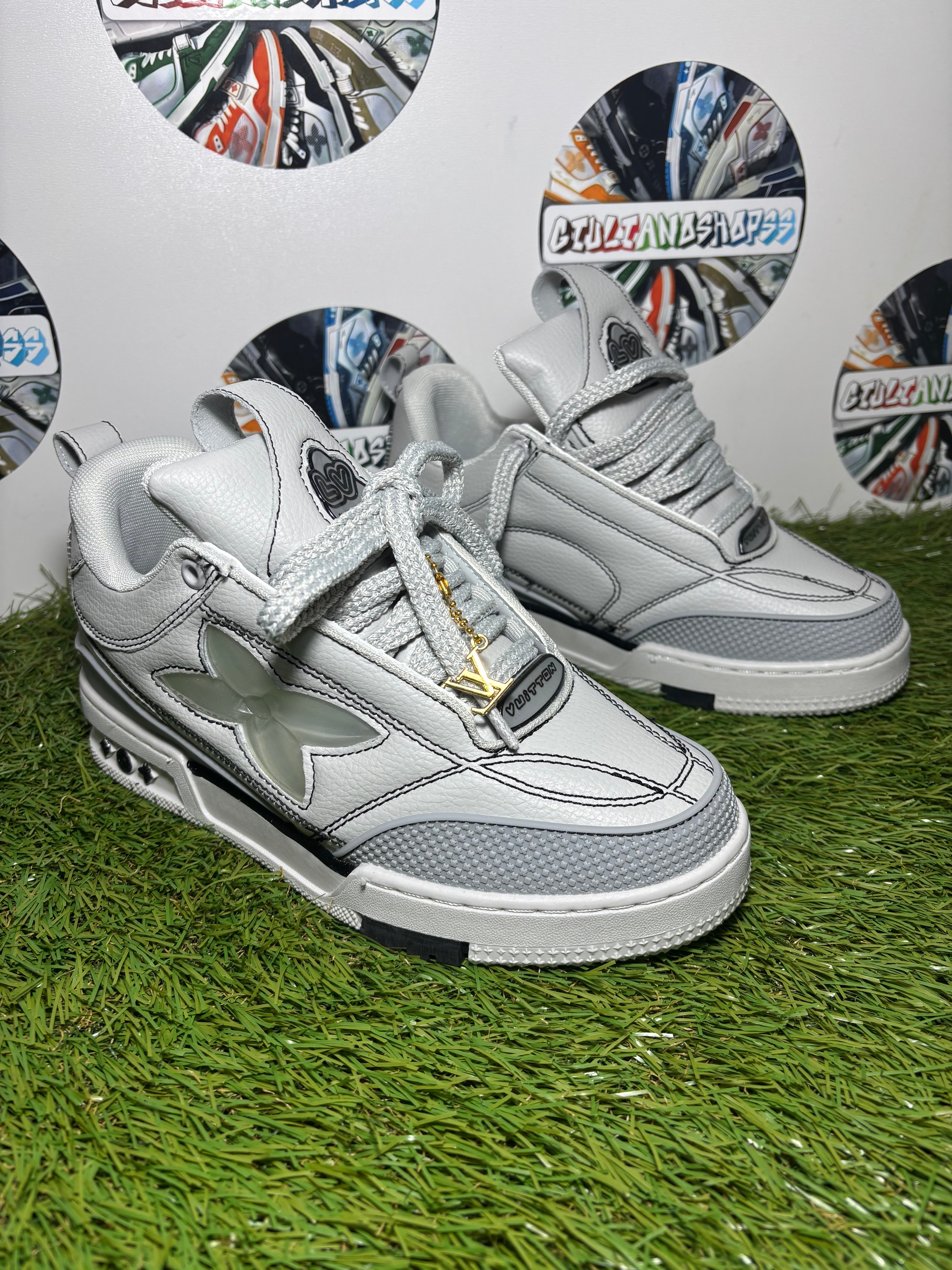 Louis Vuitton LV Skate 2.0 Sneaker - Grigia Heart Edition 2a Qualità