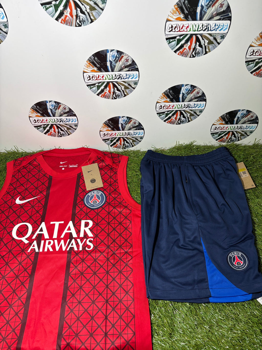 Completino Corto Squadre Calcio Smanicato