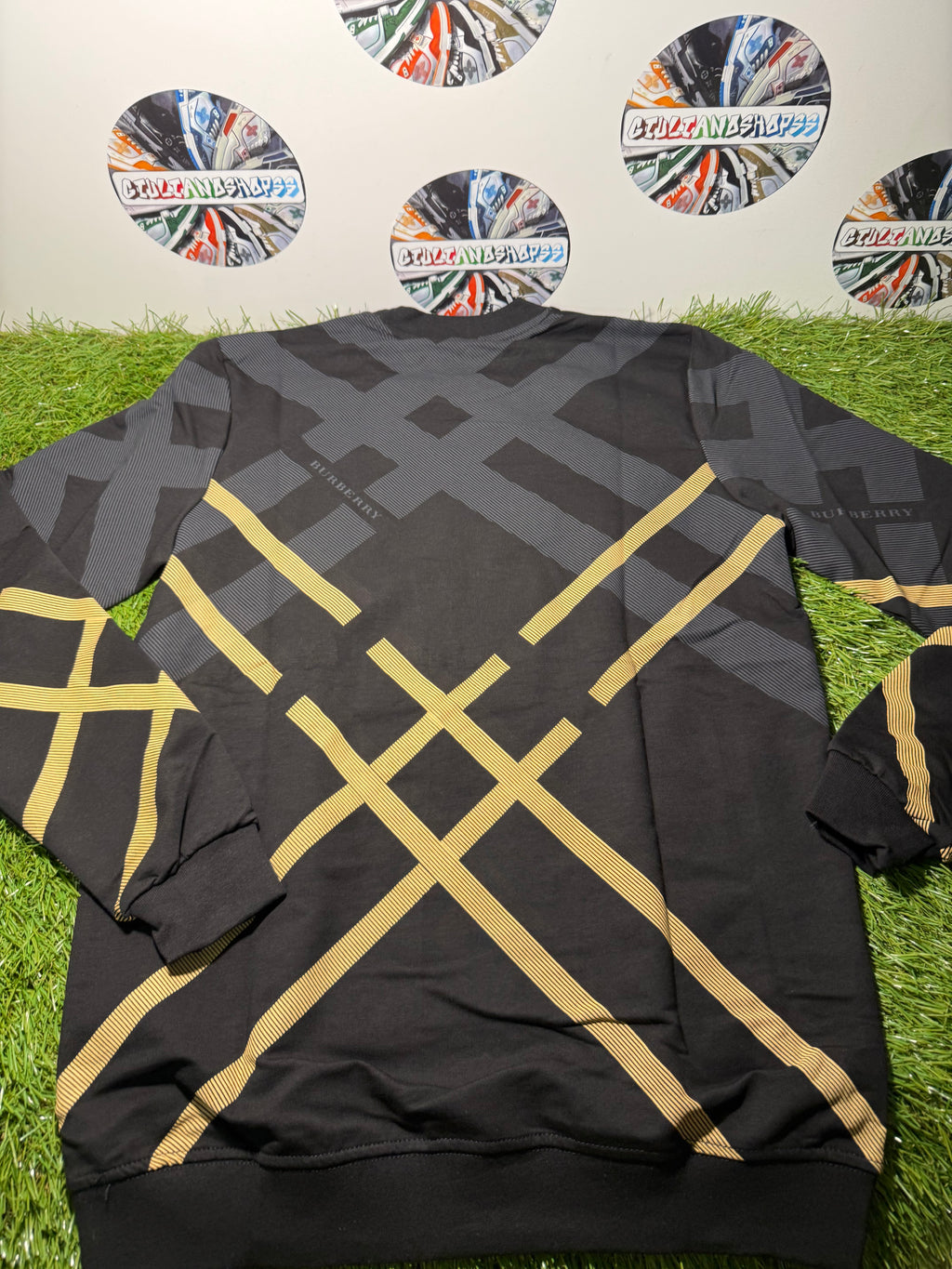Felpa Burberry Full Write Black