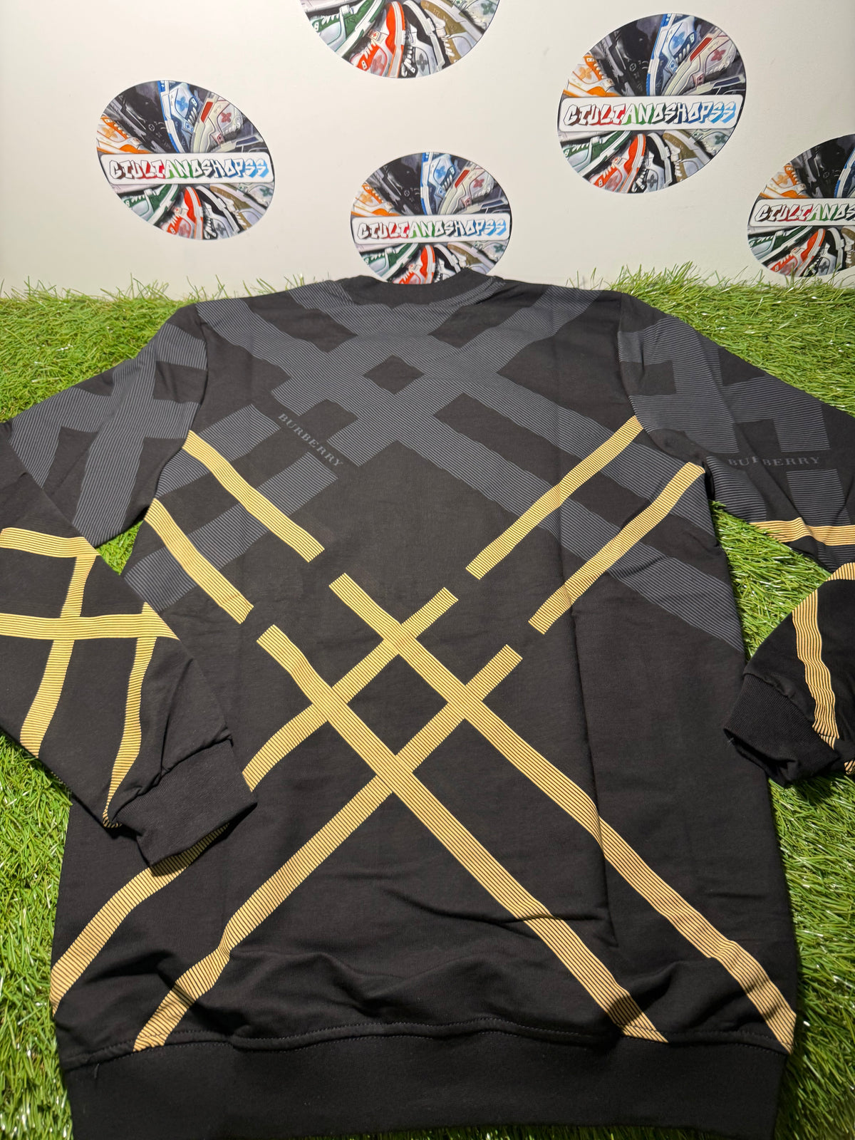 Felpa Burberry Full Write Black