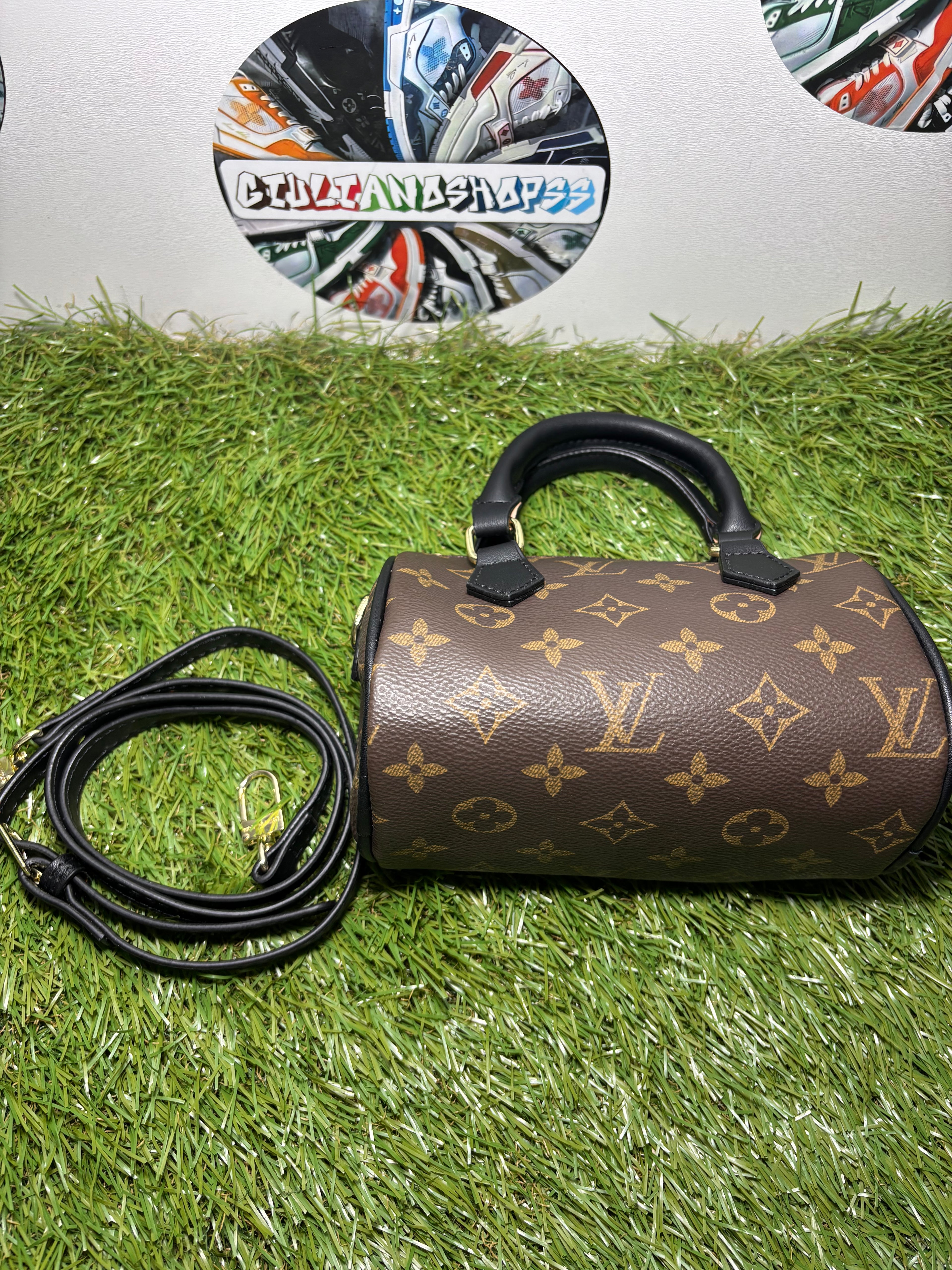 Louis Vuitton Nano Speedy Monogram - Black