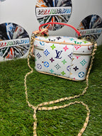Louis Vuitton Vanity PM in tela Monogram Reverse White/Multicolor
