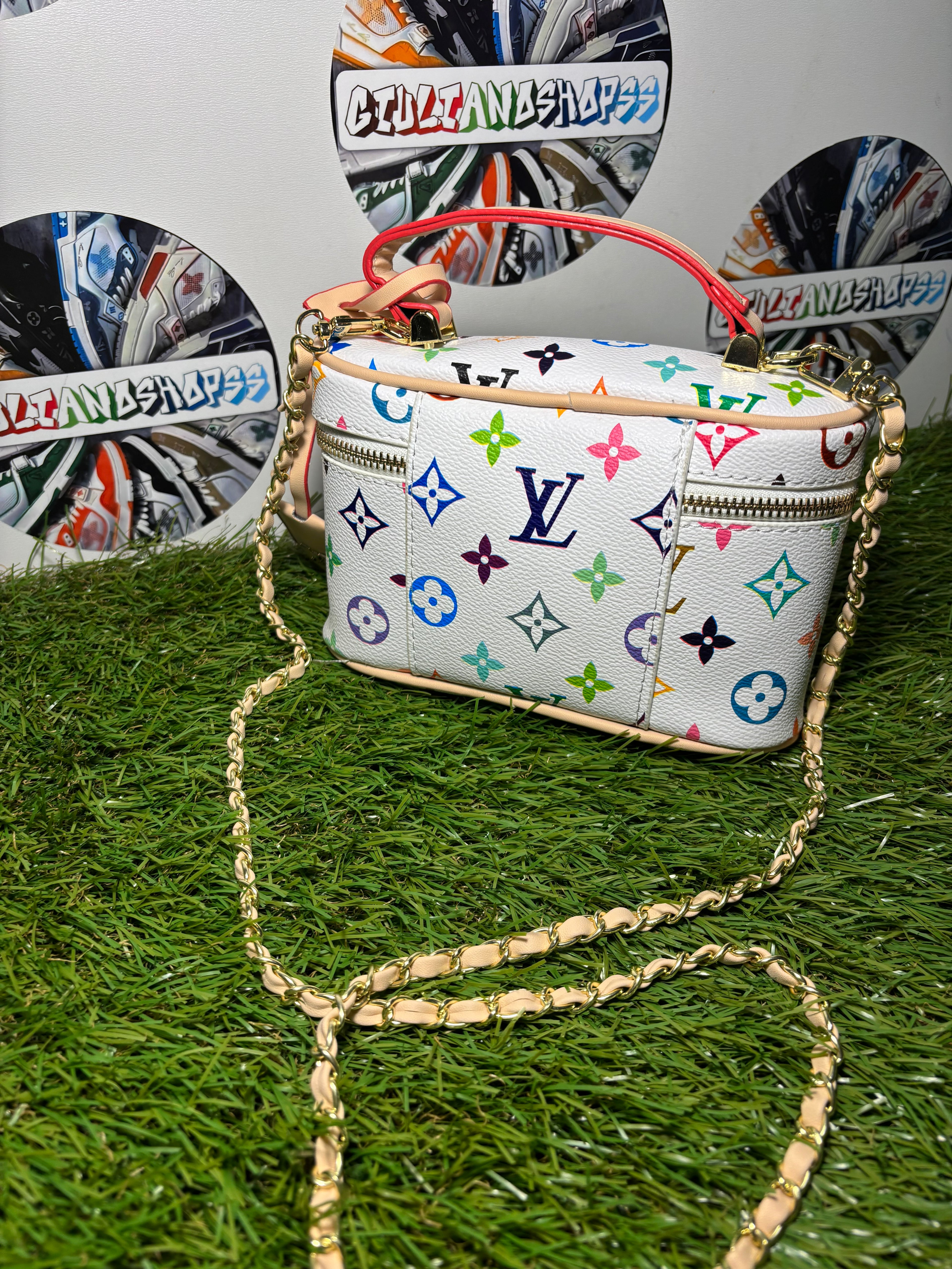 Louis Vuitton Vanity PM in tela Monogram Reverse White/Multicolor