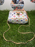 Louis Vuitton Vanity PM in tela Monogram Reverse White/Multicolor
