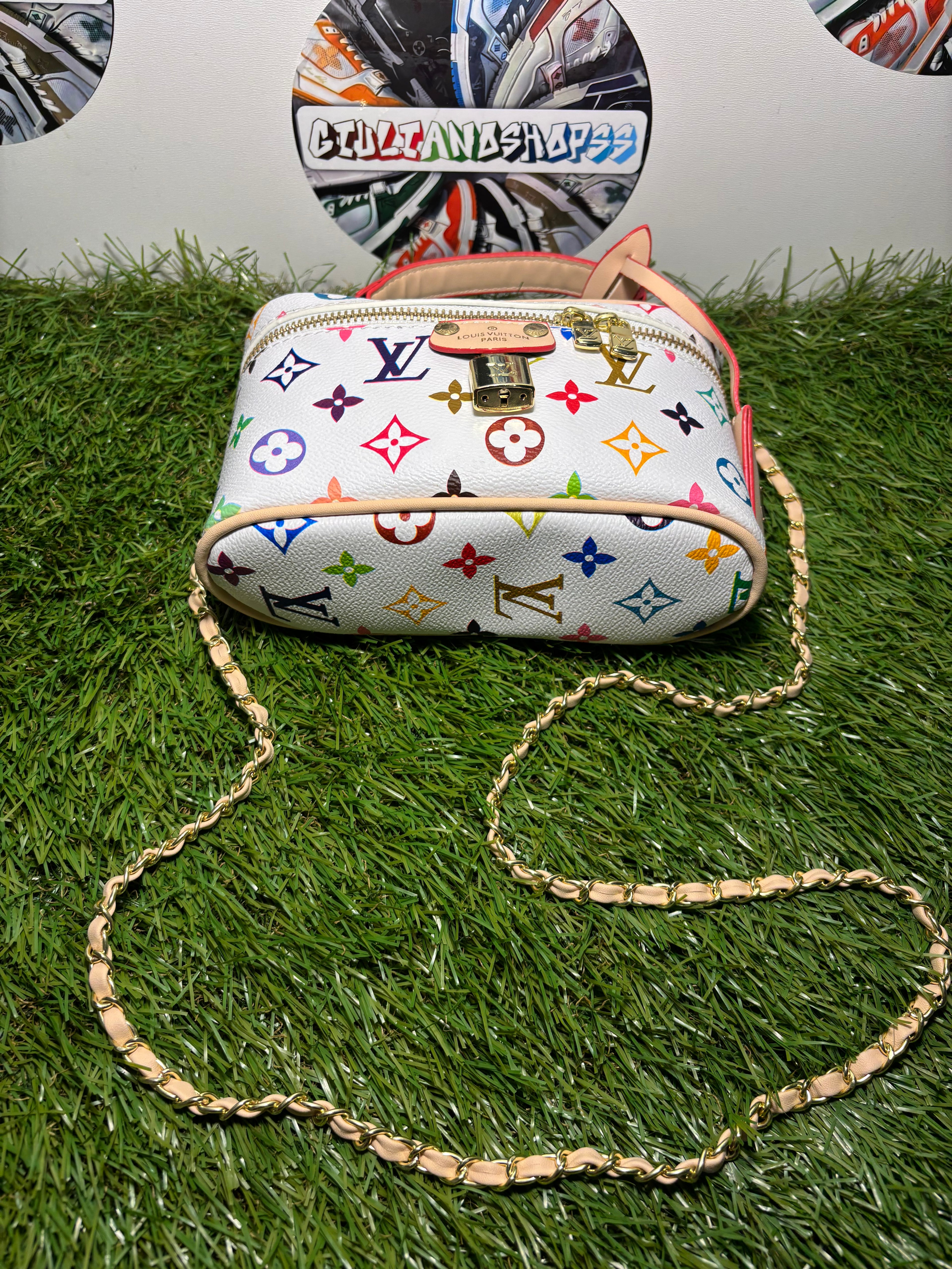 Louis Vuitton Vanity PM in tela Monogram Reverse White/Multicolor