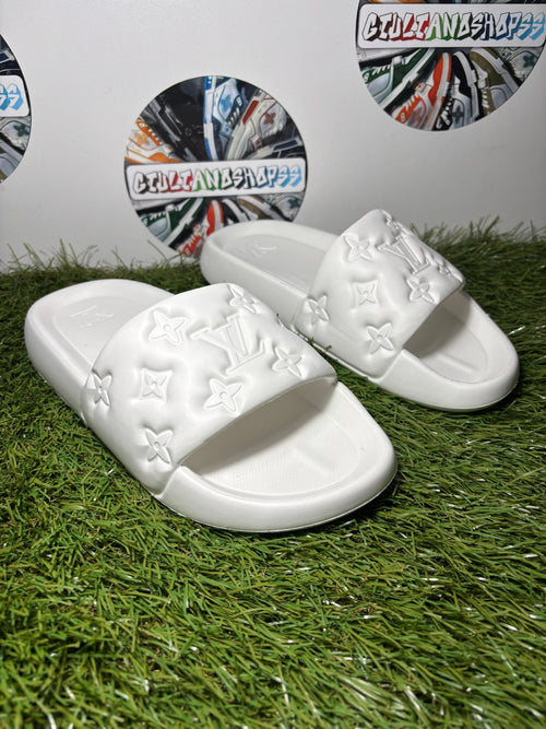 Ciabatta Louis Vuitton White