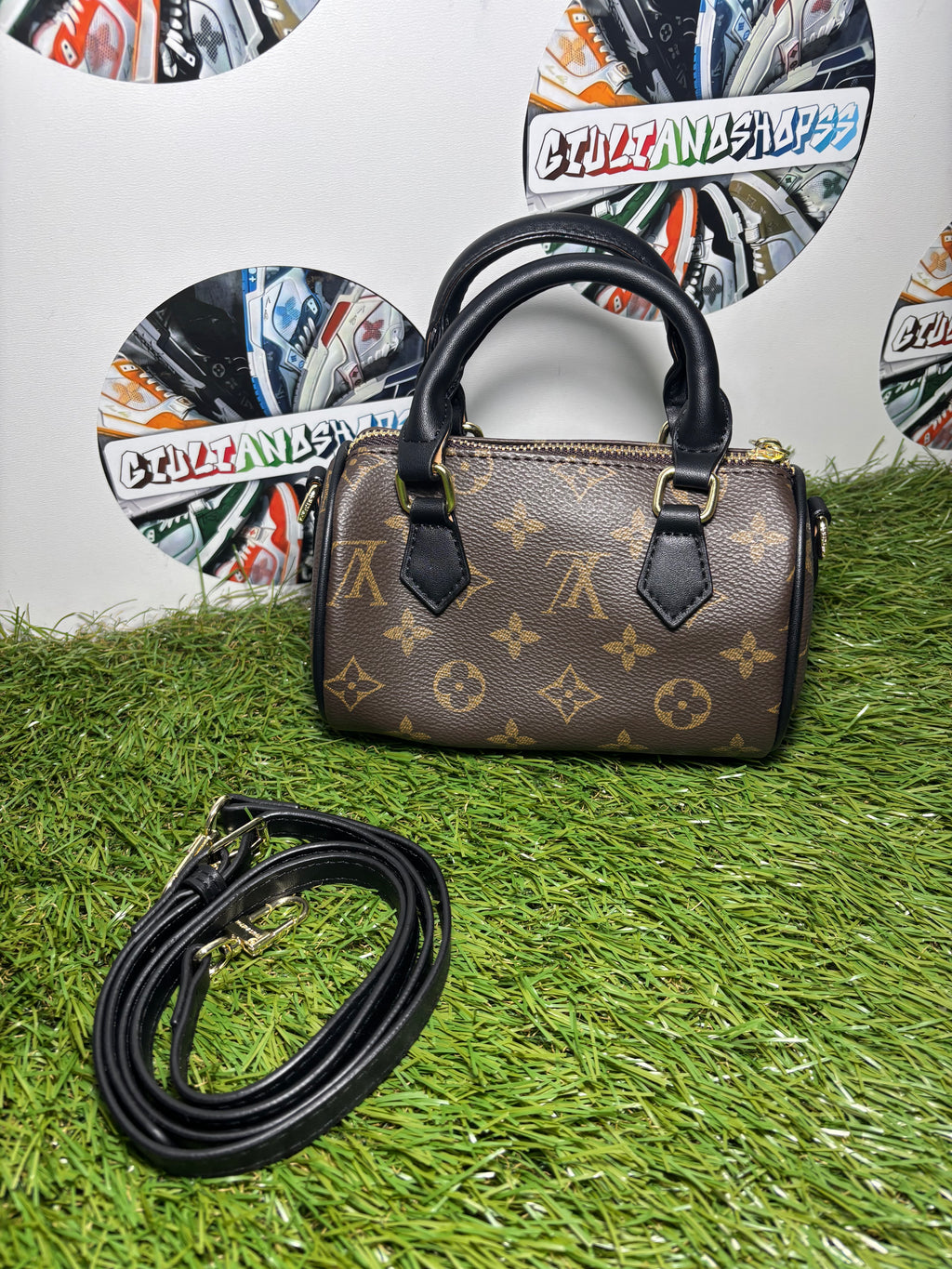 Louis Vuitton Nano Speedy Monogram - Black