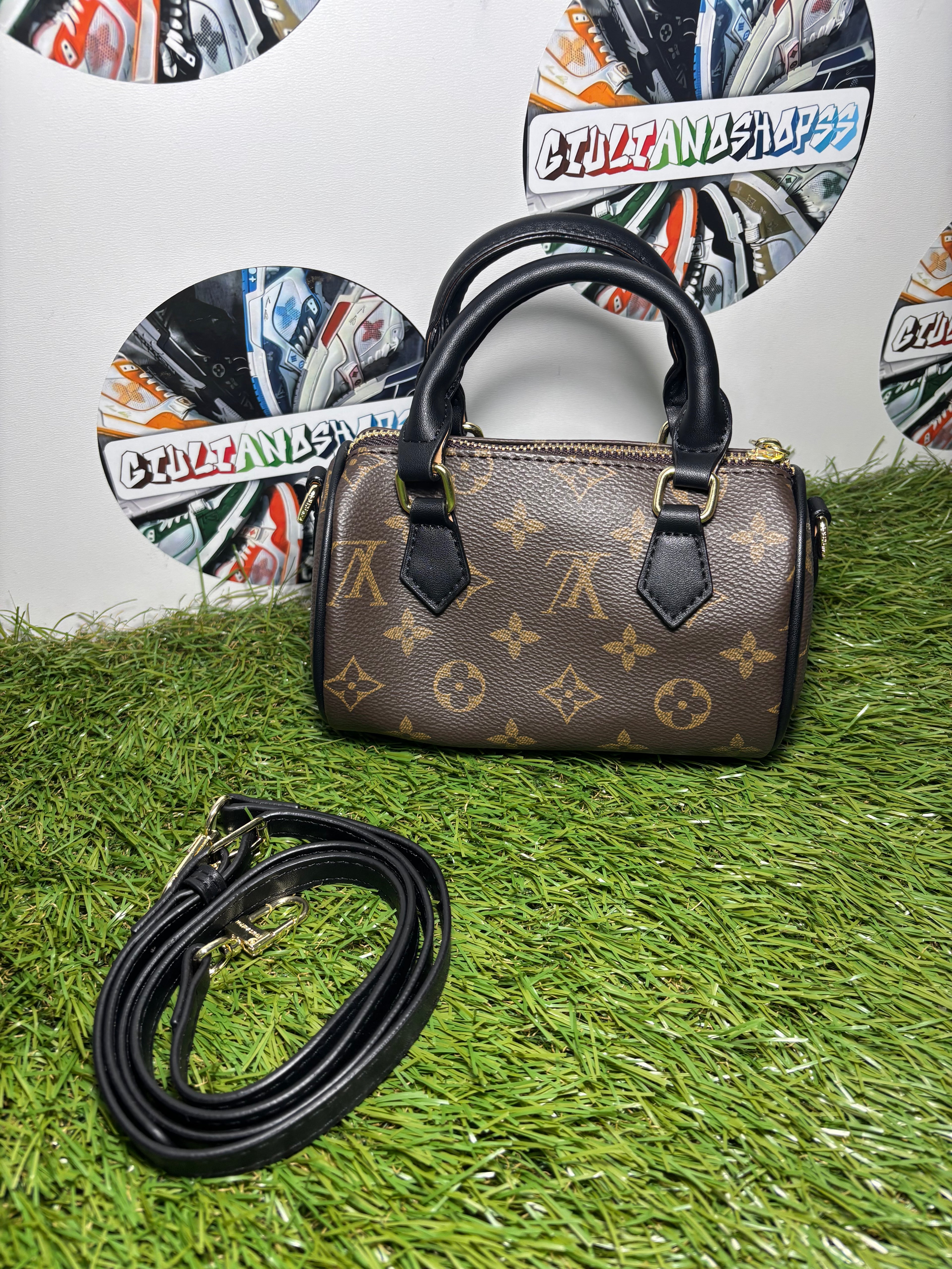 Louis Vuitton Nano Speedy Monogram - Black