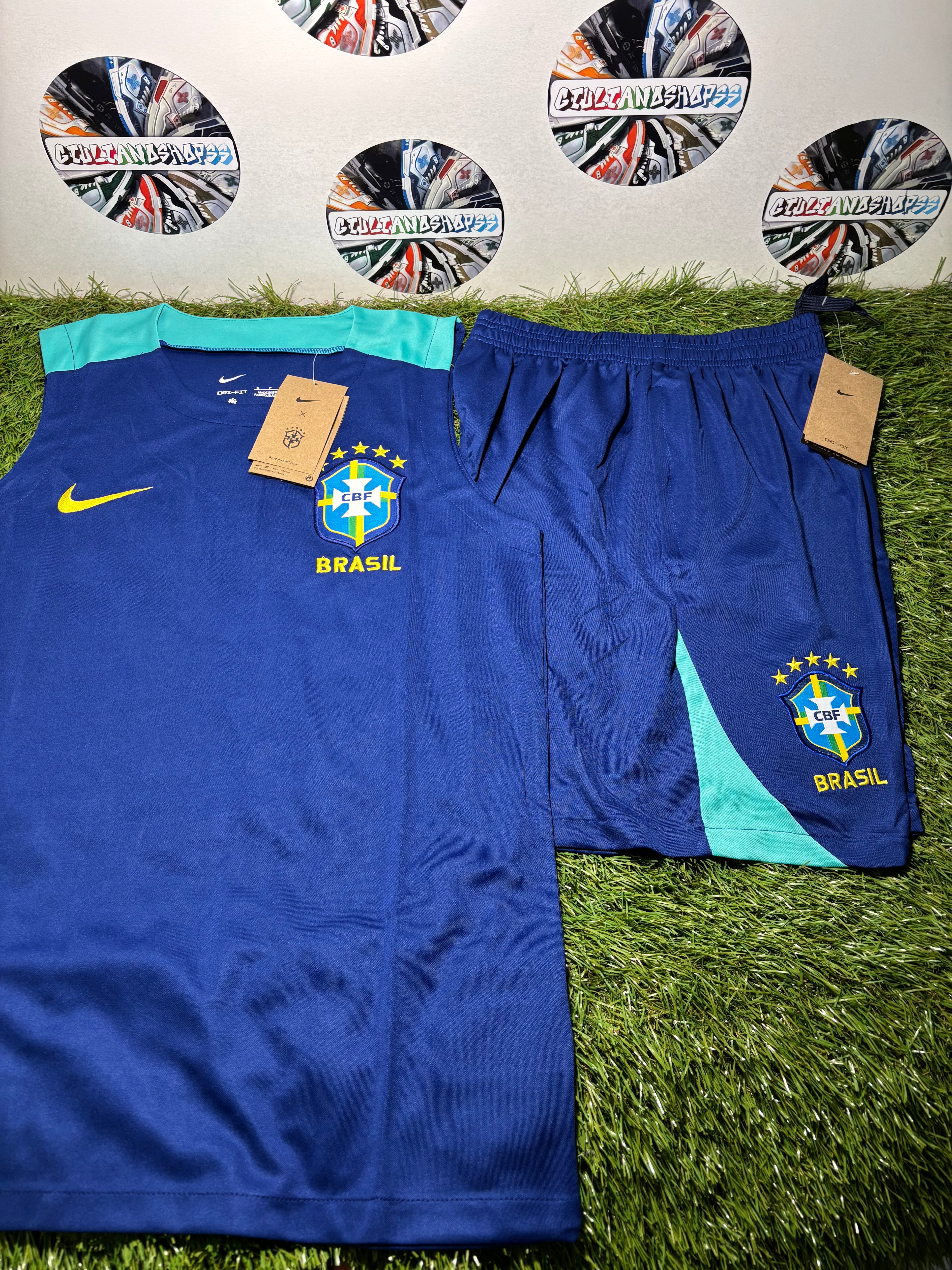 Completino Corto Squadre Calcio Smanicato Nuova Collezione