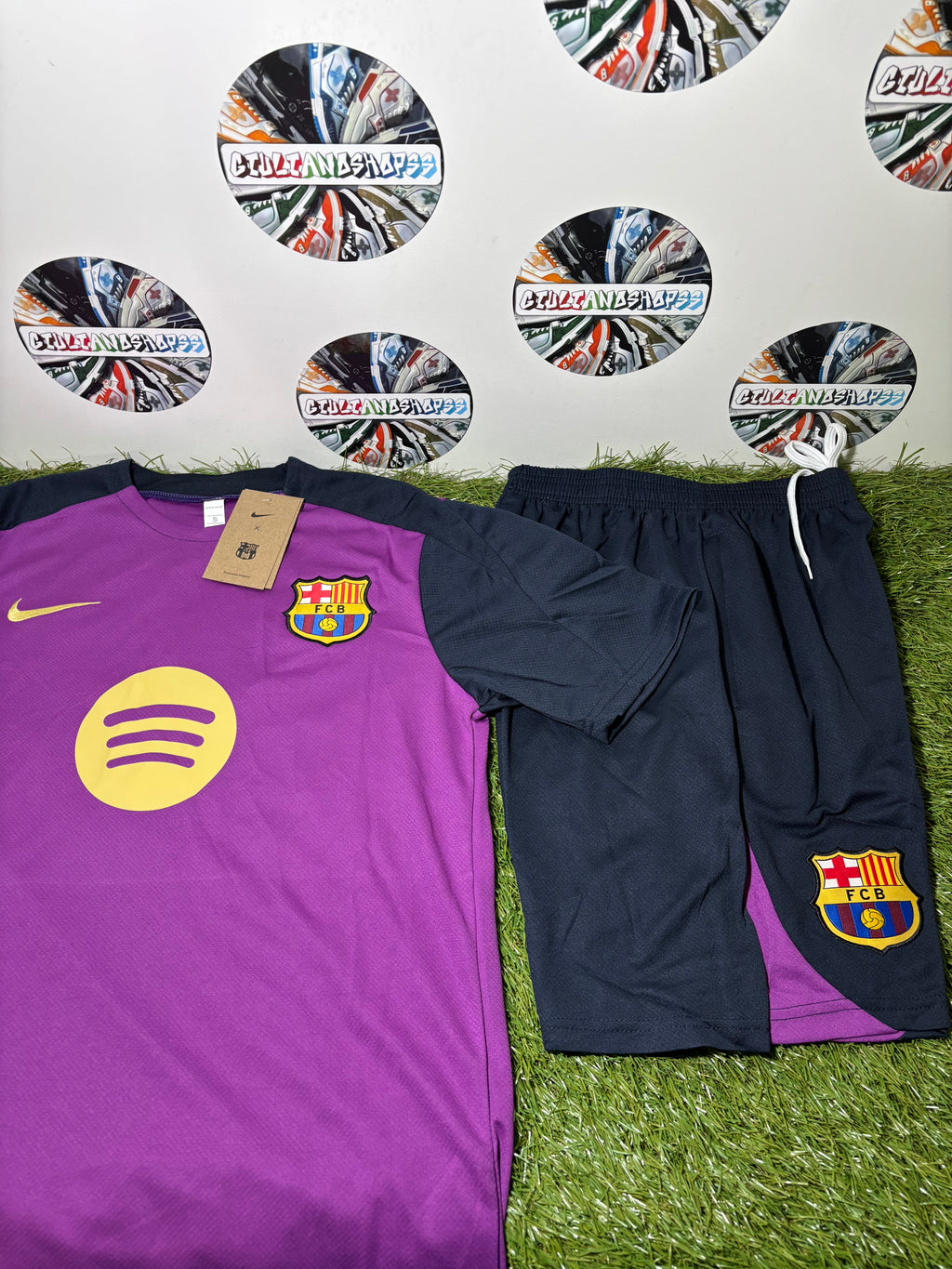 Completino Corto Squadre Calcio Maniche Corte