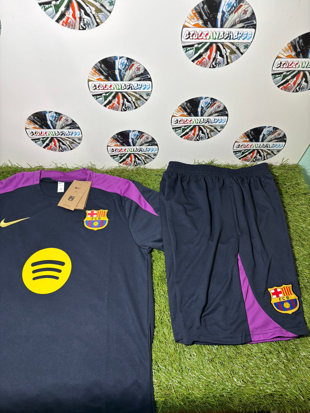 Completino Corto Squadre Calcio Maniche Corte