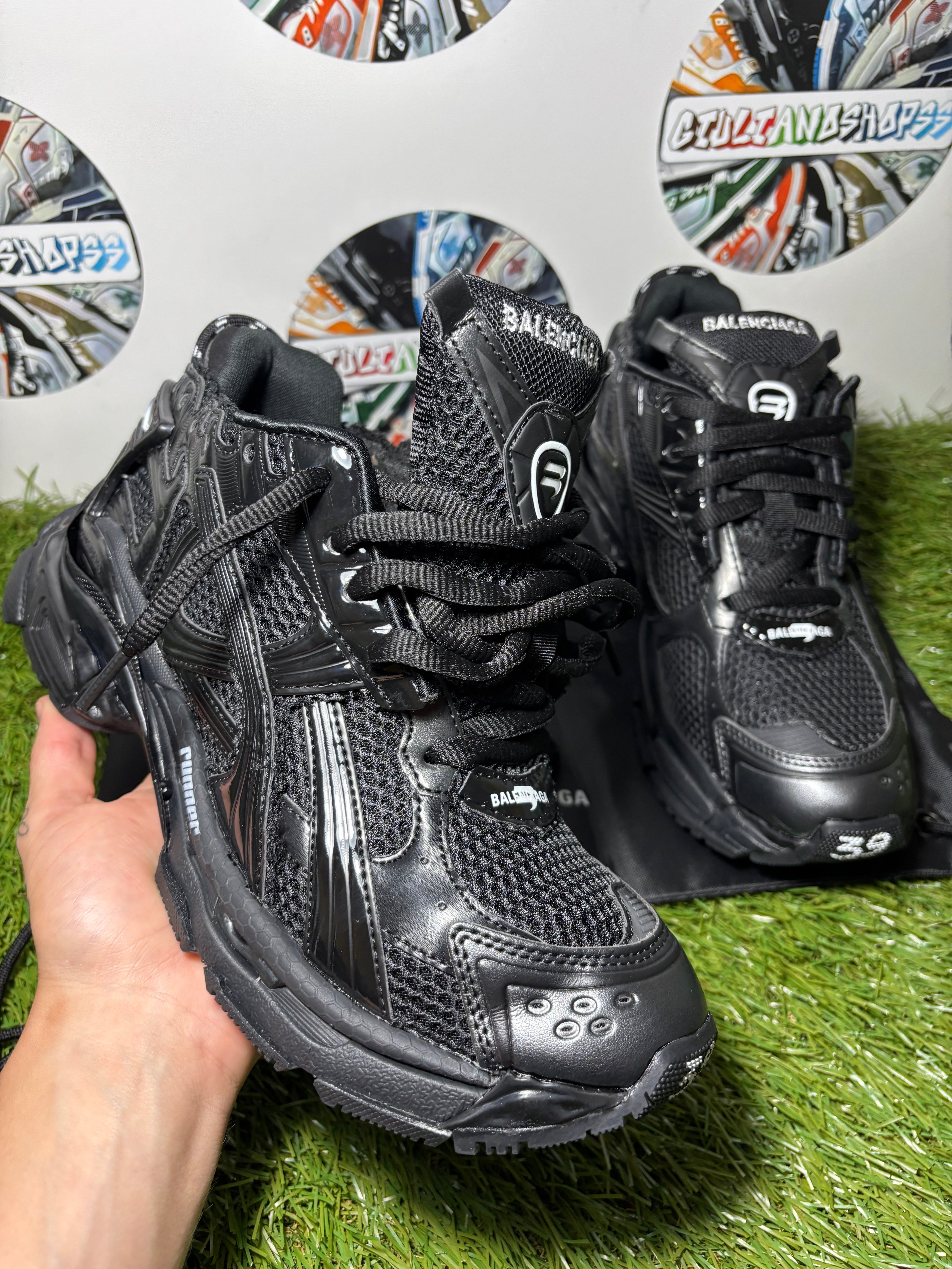 Balenciaga Runner Sneaker - Black