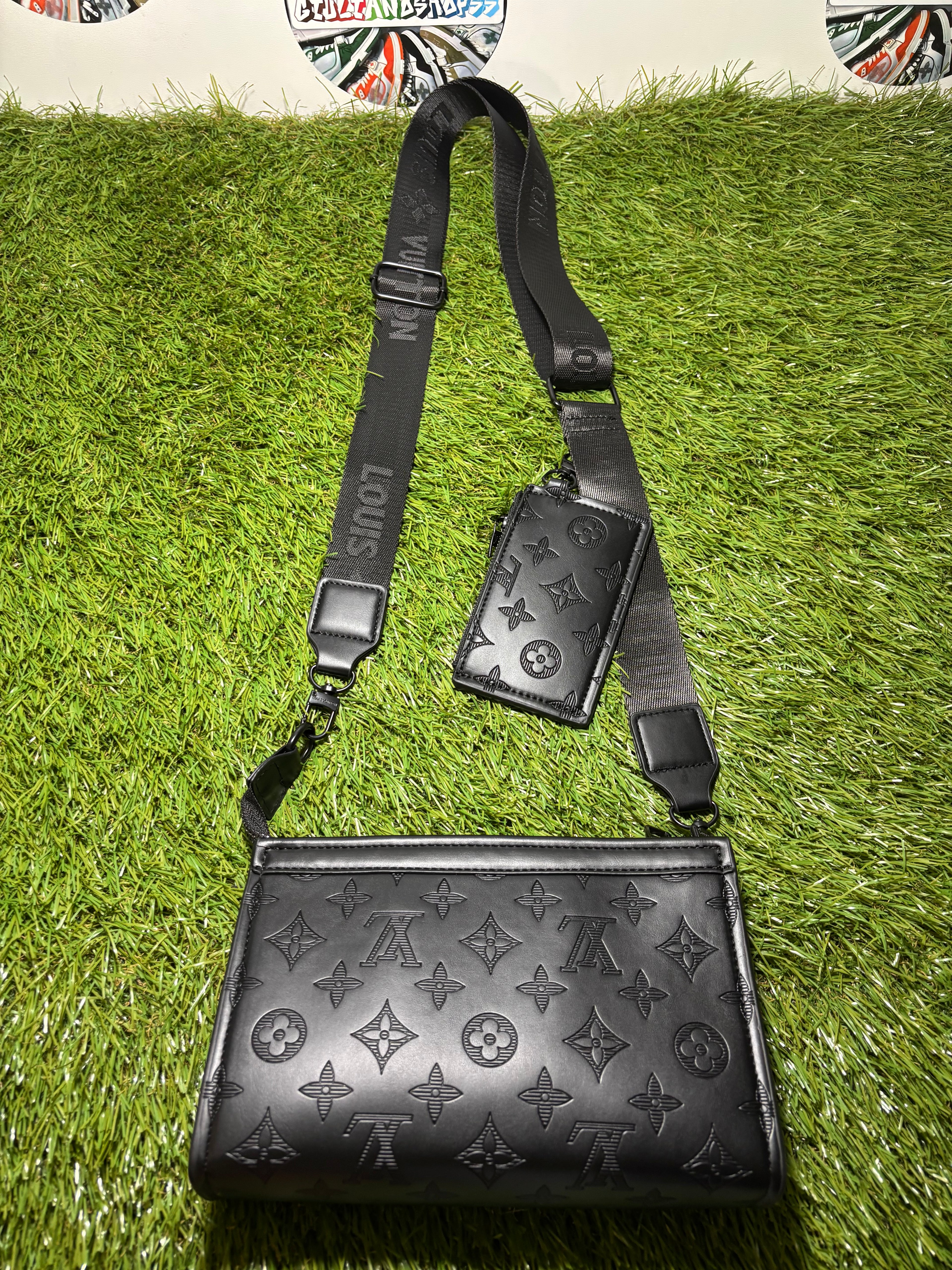 Louis Vuitton Duo Messenger Shadow Nero Mini
