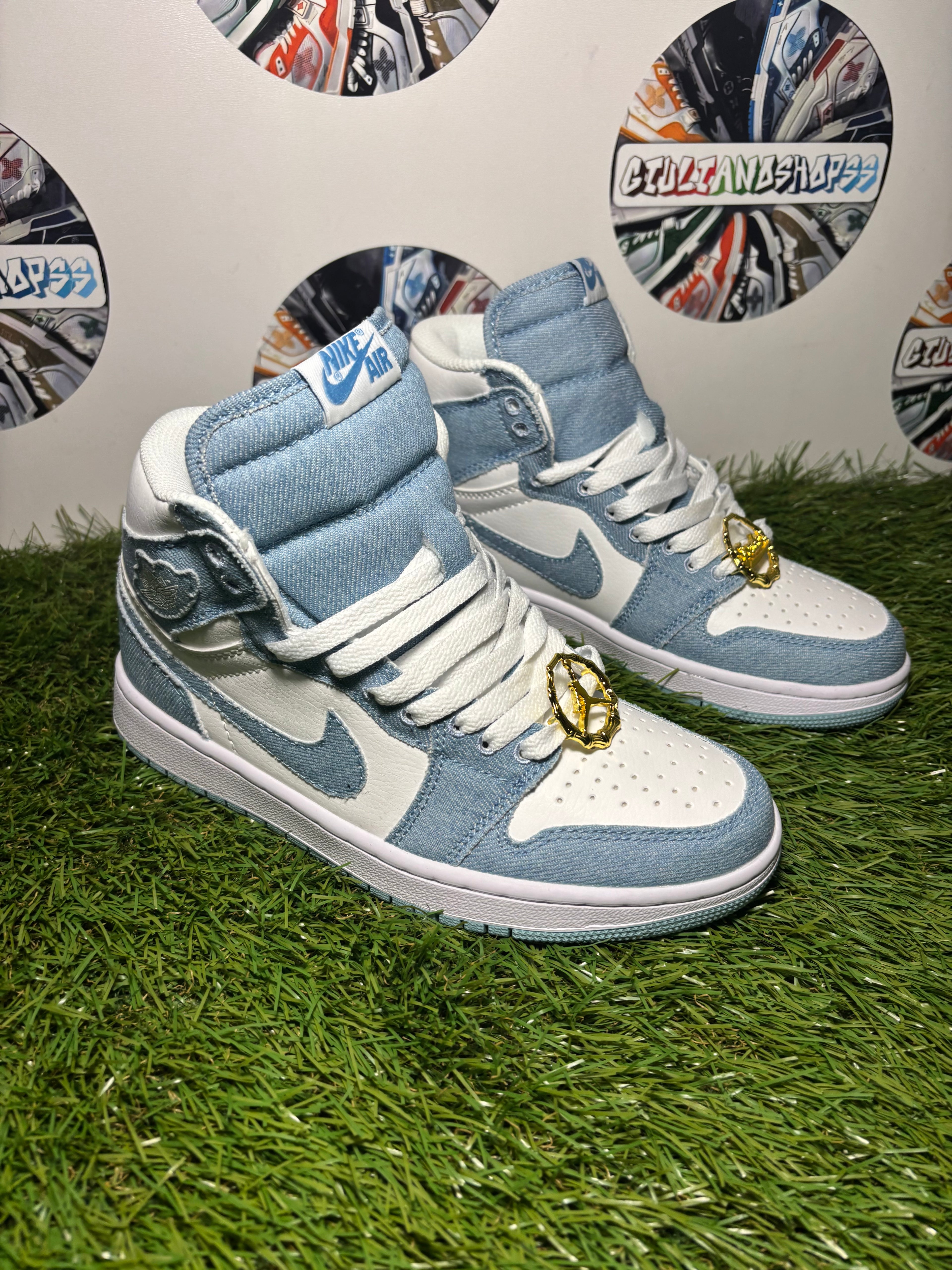 Nike Air Jordan 1 High OG - Denim Blue/White