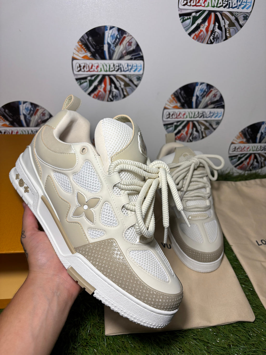 Louis Vuitton LV Skate Sneaker - Beige/Crema 1a Qualità