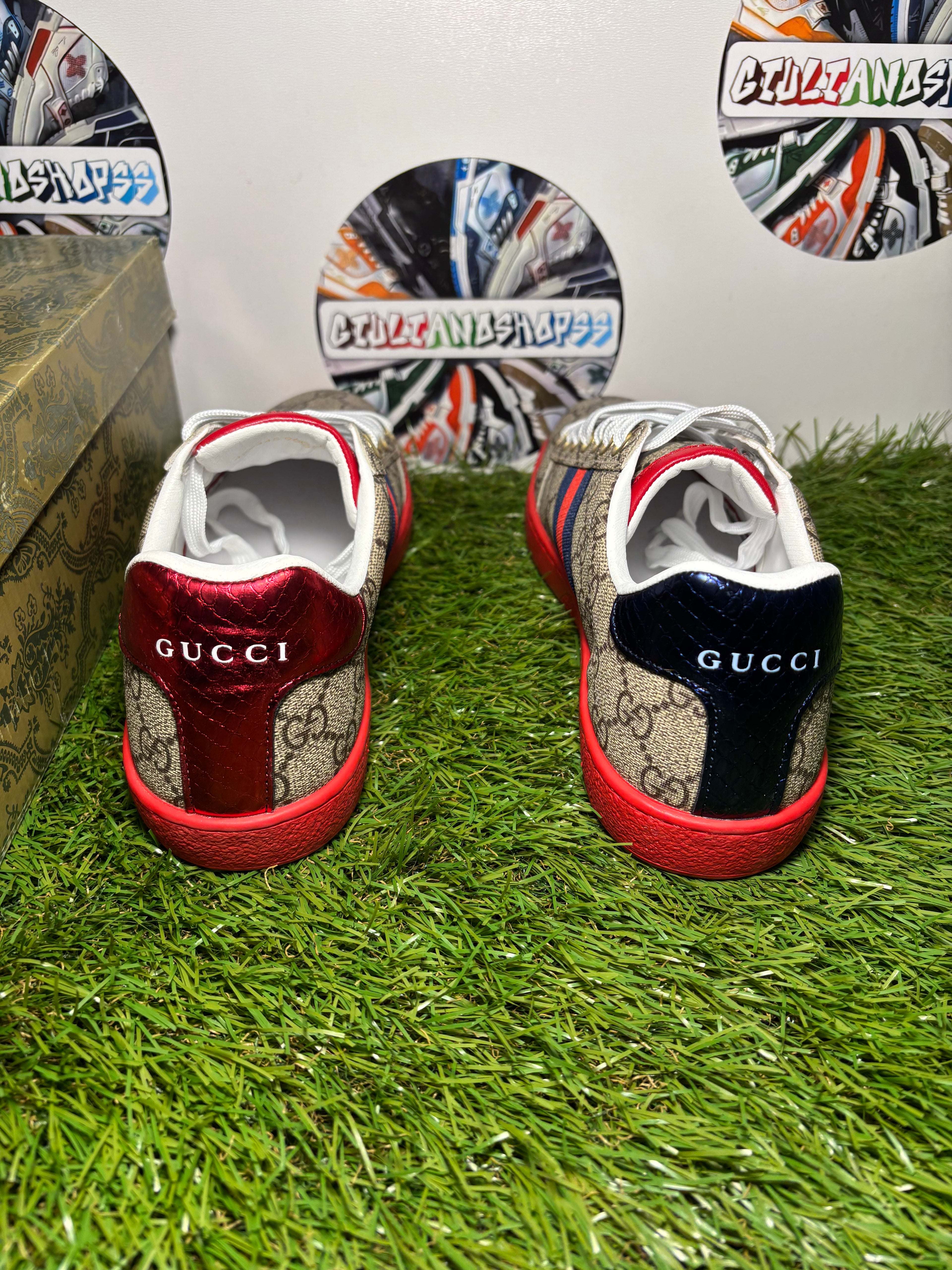 Sneakers Gucci Red/Blue