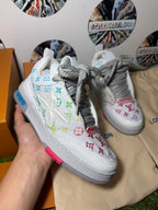 Louis Vuitton LV Skate 2.0 Sneaker - Grey/Multicolor 1a Qualità