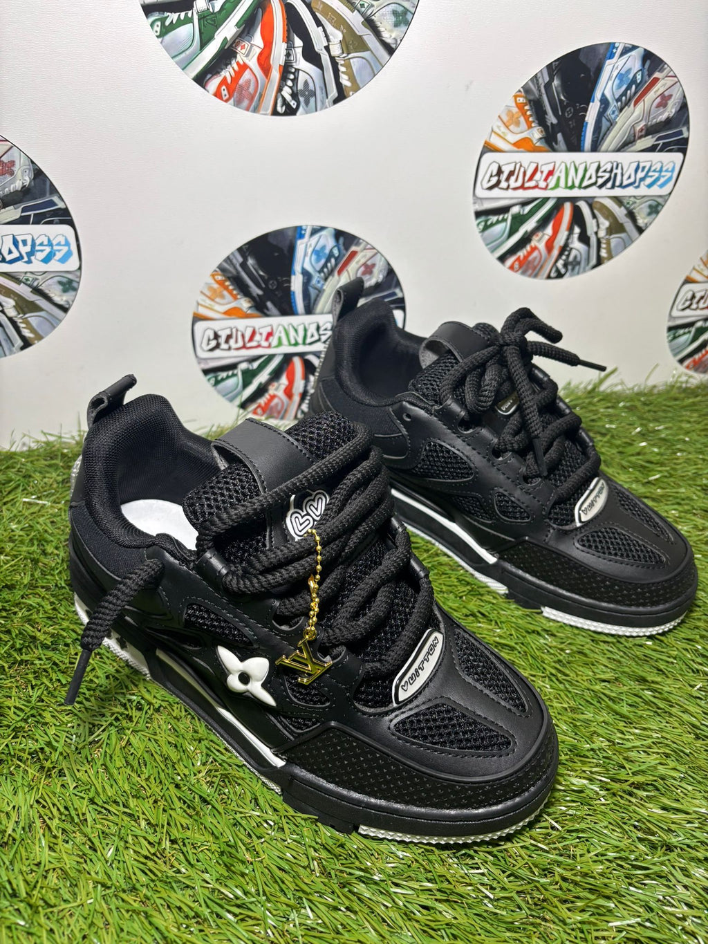 Louis Vuitton LV Skate Sneaker - Nera/Bianca 2a Qualità