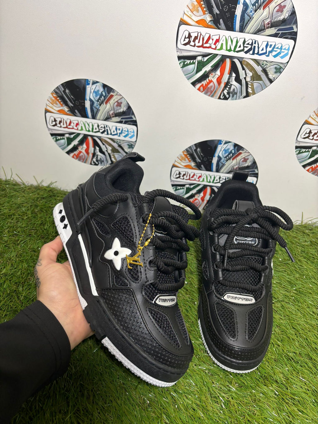 Louis Vuitton LV Skate Sneaker - Nera/Bianca 2a Qualità