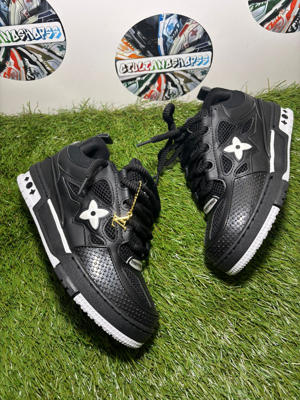 Louis Vuitton Skate 2a Qualità - Black/White