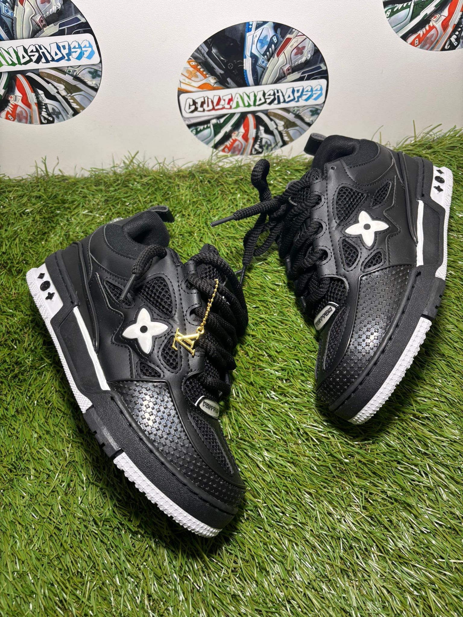 Louis Vuitton Skate 2a Qualità - Black/White