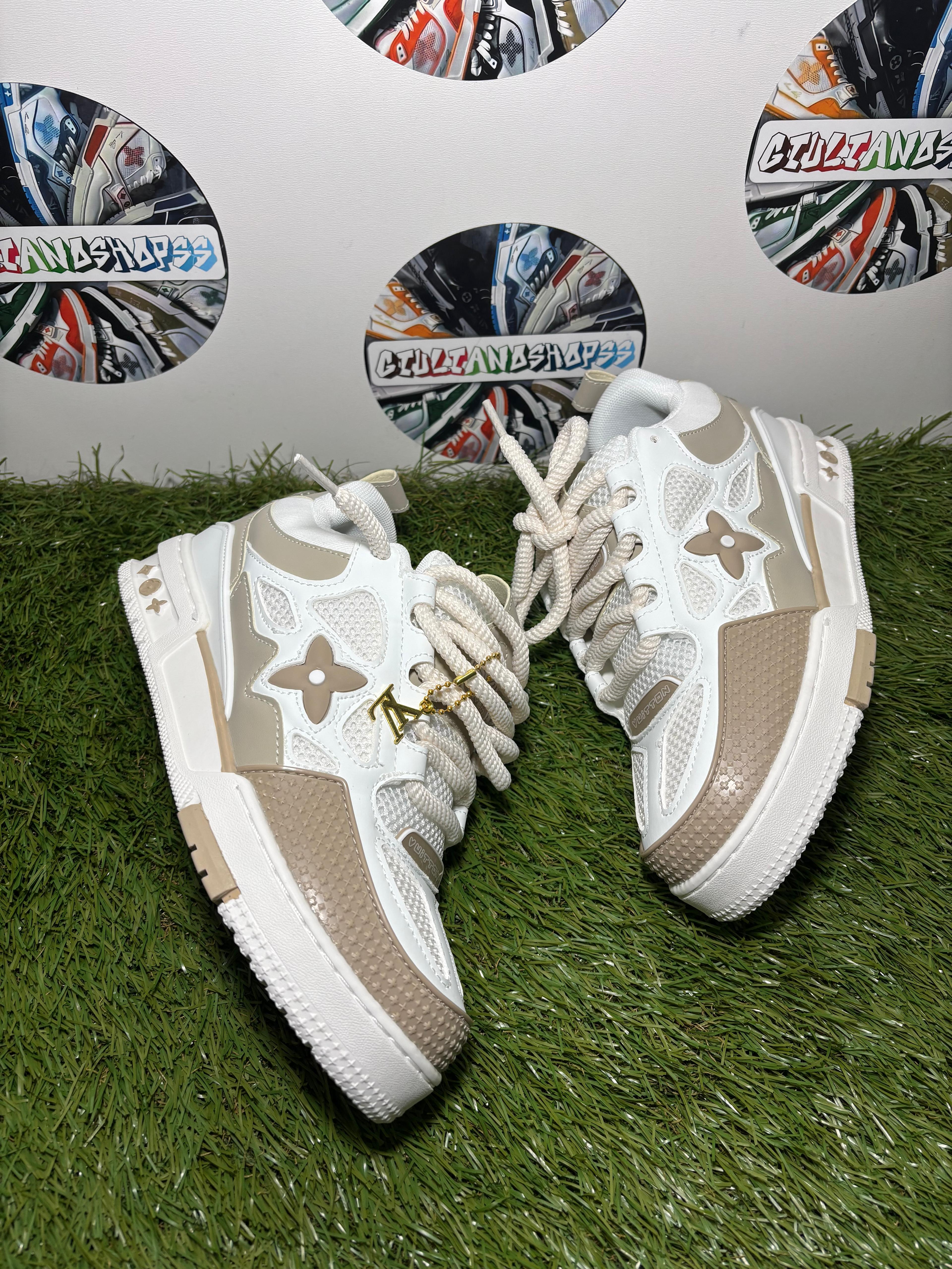 Louis Vuitton LV Skate Sneaker - Bianca/Beige 2a Qualità