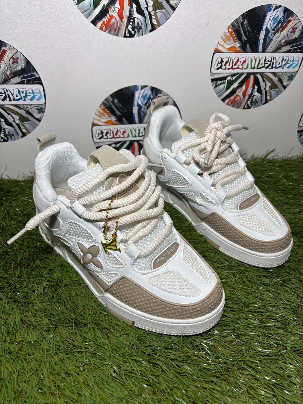 Louis Vuitton LV Skate Sneaker - Bianca/Beige 2a Qualità