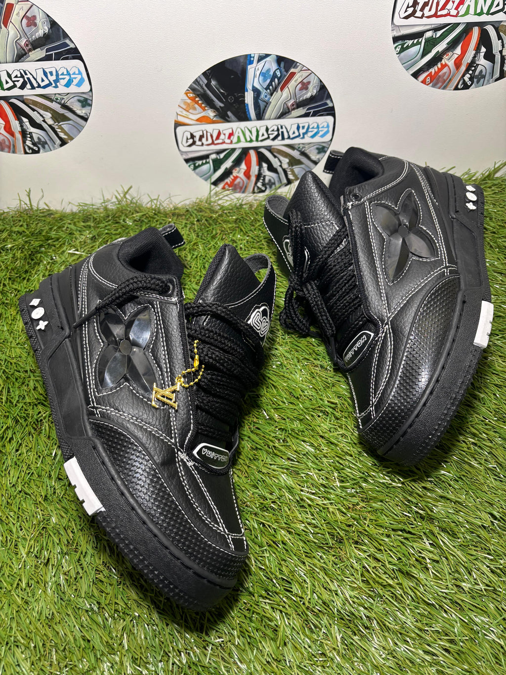 Louis Vuitton LV Skate 2.0 Sneaker - Nera Heart Edition 2a Qualità