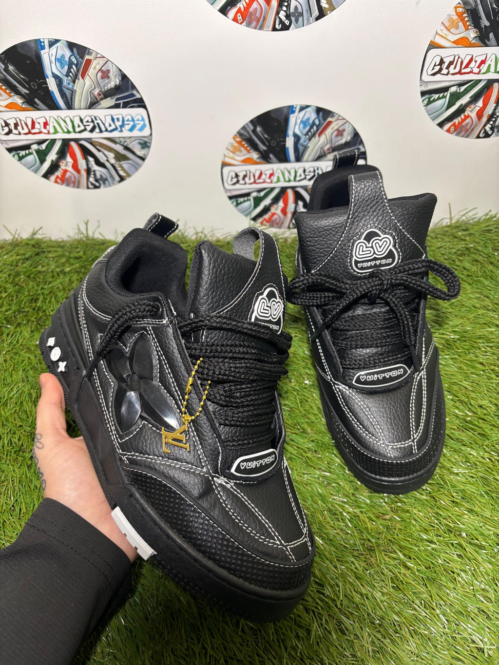 Louis Vuitton LV Skate 2.0 Sneaker - Nera Heart Edition 2a Qualità