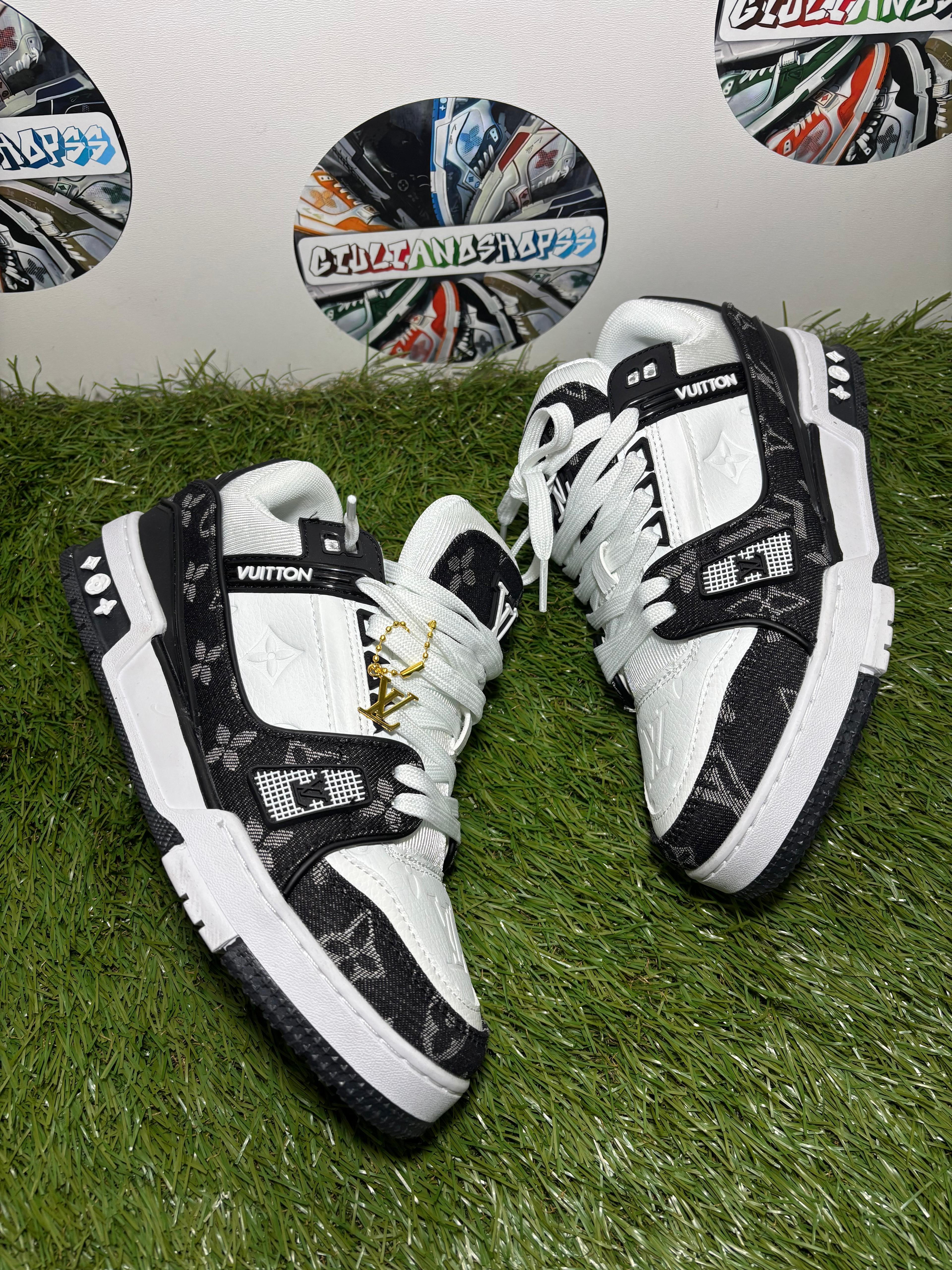 Louis Vuitton LV Trainer - Bianca/Nera Monogram