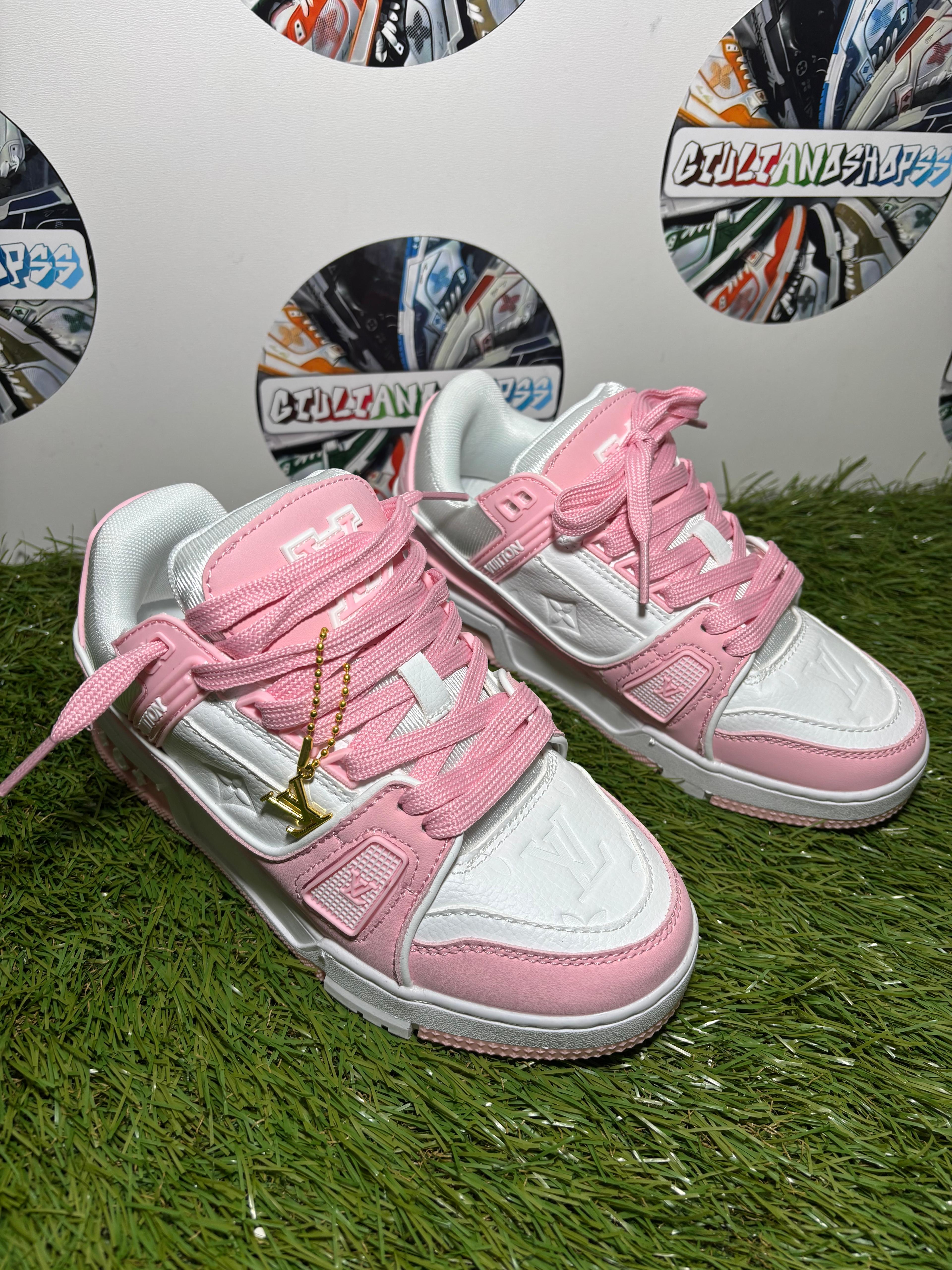 Louis Vuitton LV Trainer - Rosa/Bianca