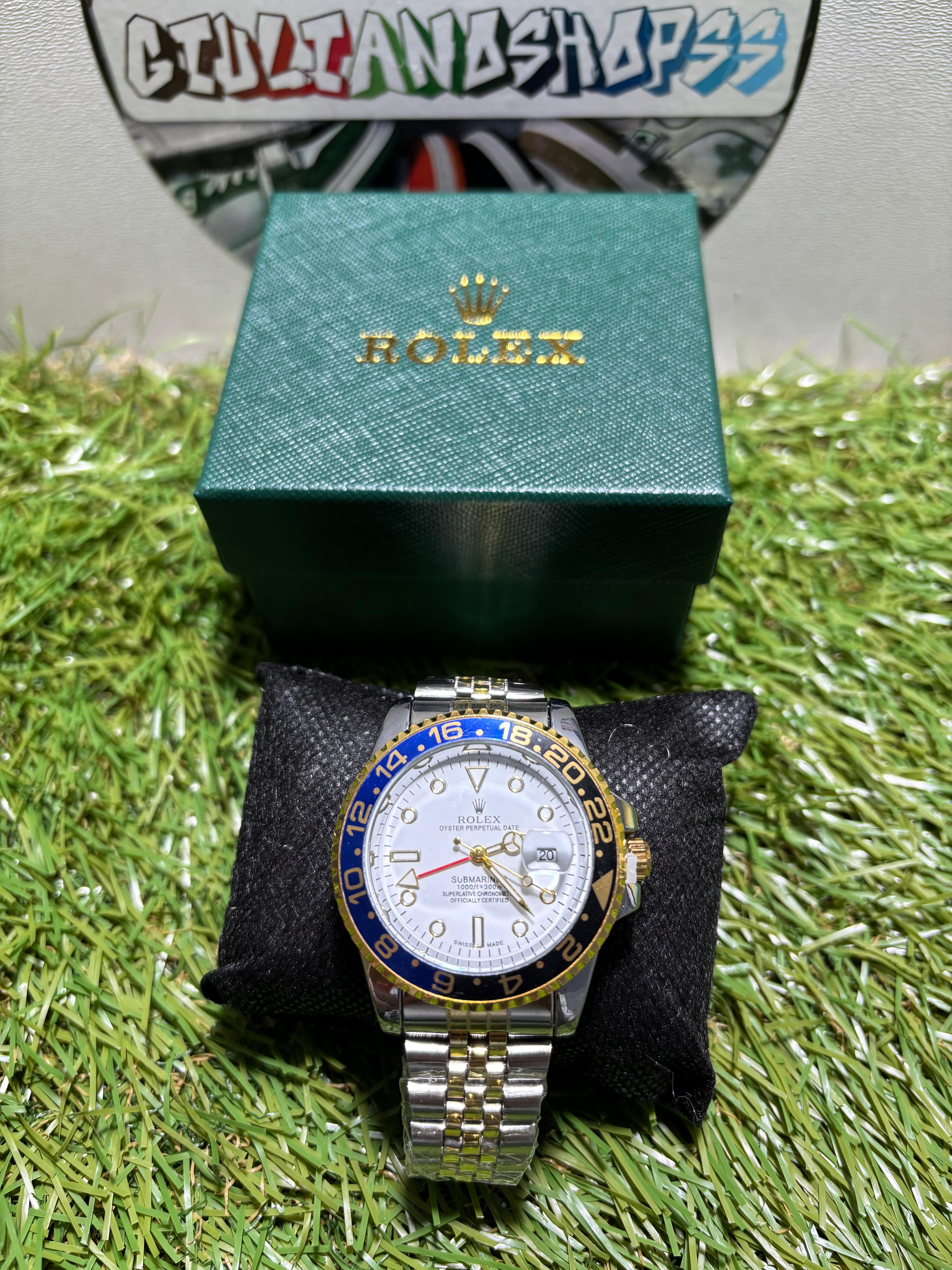 Rolex GMT-Master II Two-Tone Quadrante Bianco