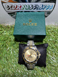 Rolex GMT-Master II Two-Tone Quadrante Oro