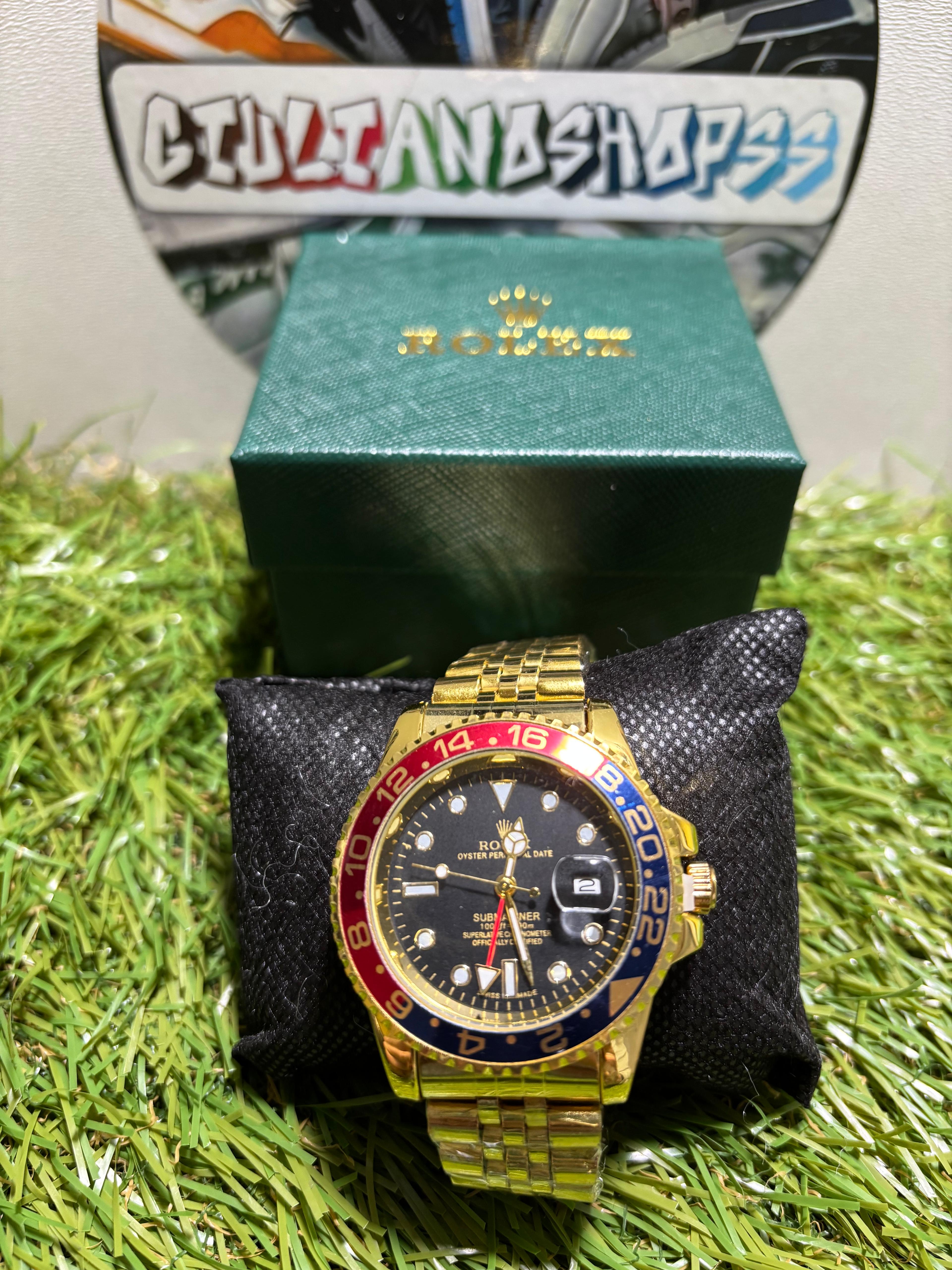 Rolex GMT Oro Ghiera Pepsi