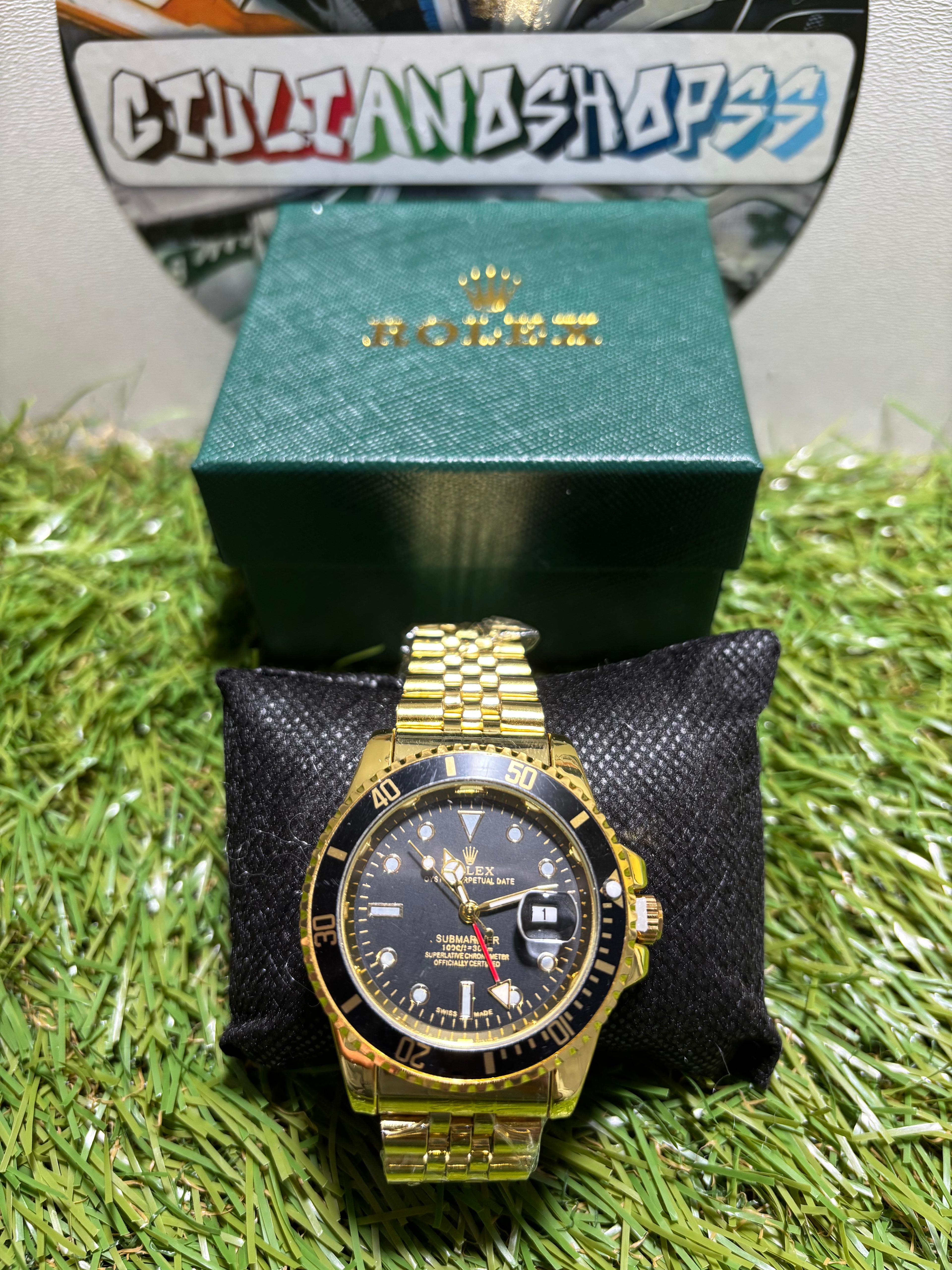 Rolex Submariner Oro Nero