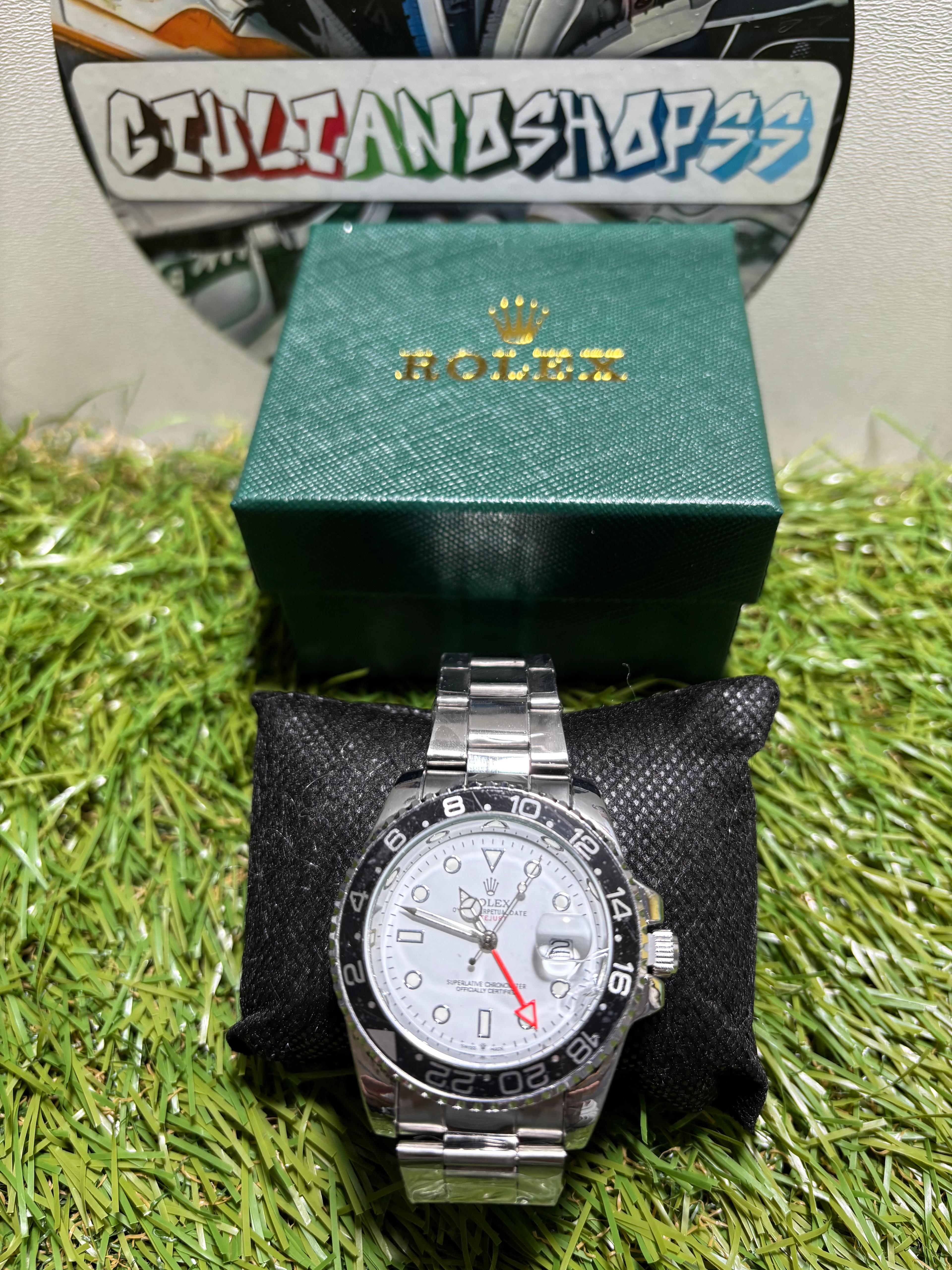Rolex Explorer II Acciaio Bianco