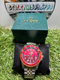 Rolex GMT Two-Tone Quadrante Rosso