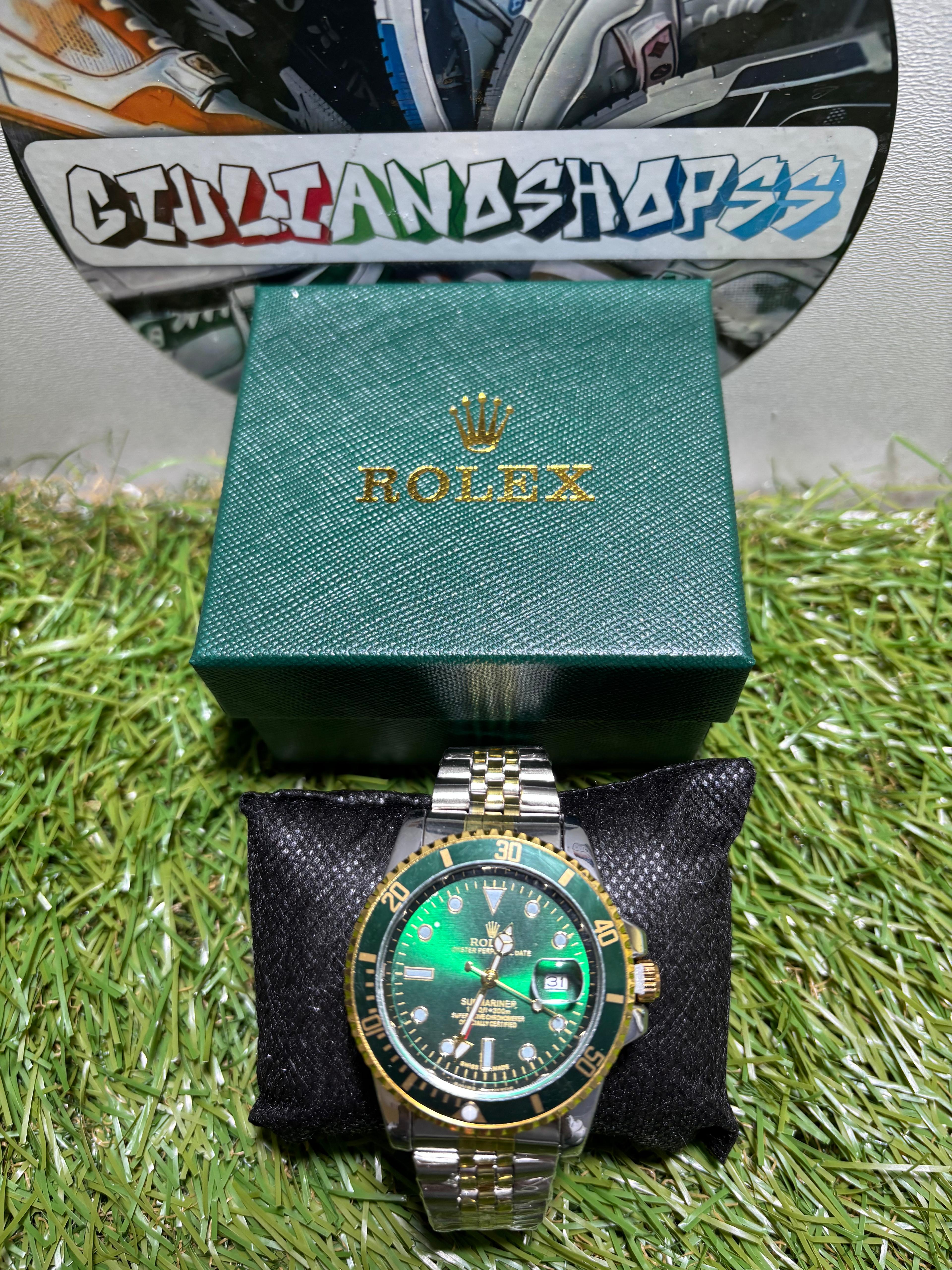 Rolex Submariner Two-Tone Verde