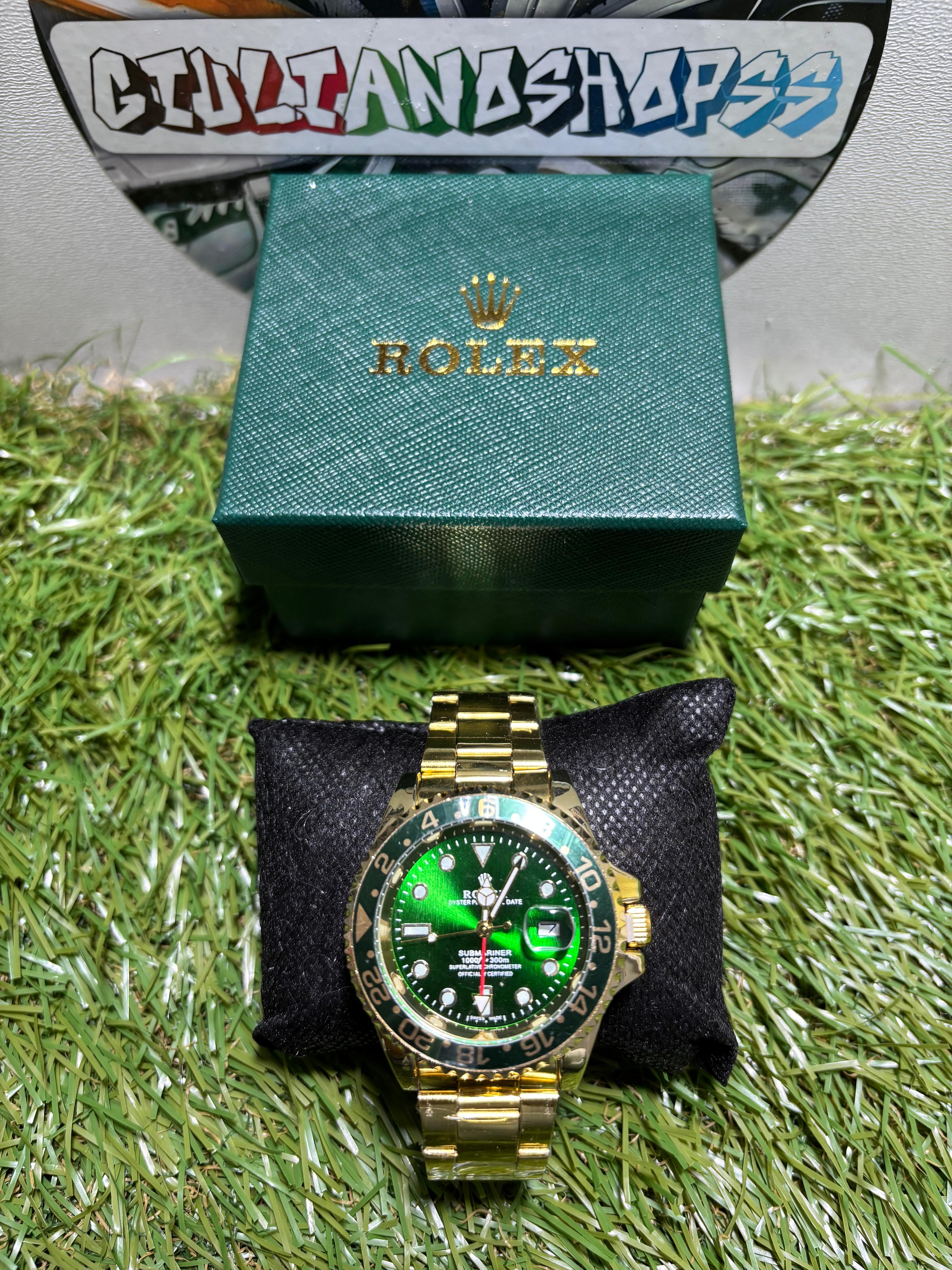 Rolex Submariner Oro Verde Hulk