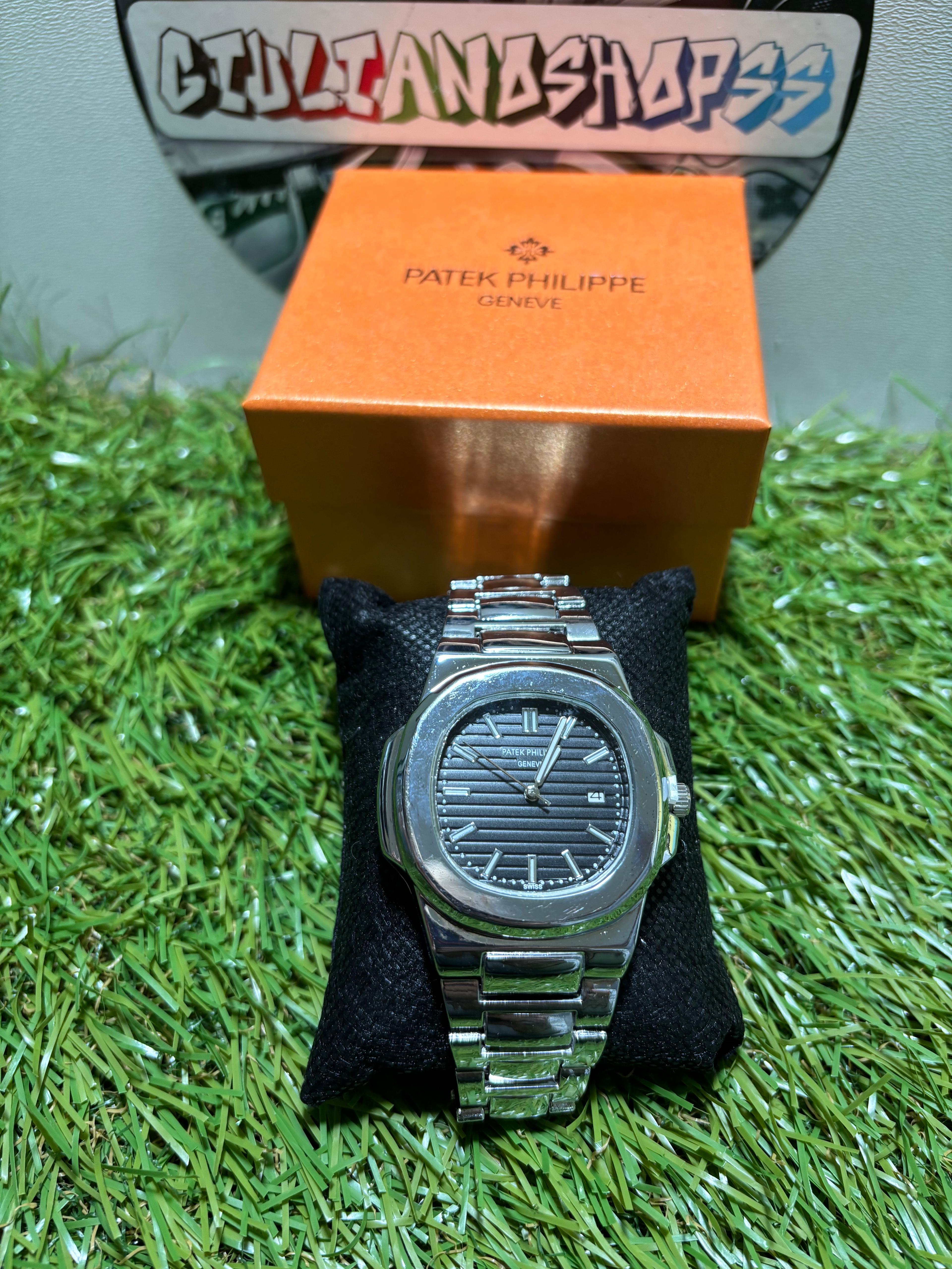 Patek Philippe Nautilus Acciaio Nero