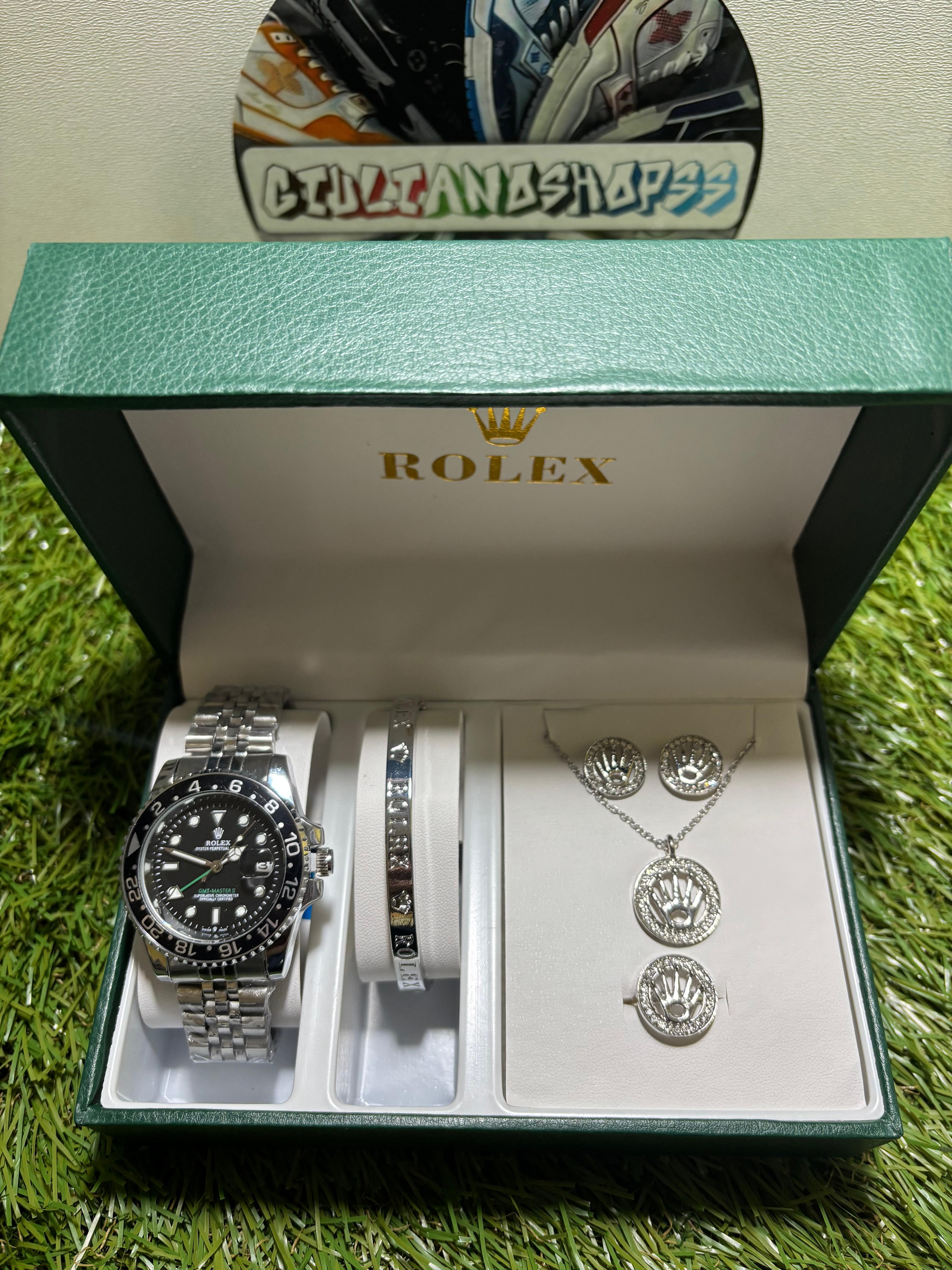 Rolex GMT Acciaio Set Regalo