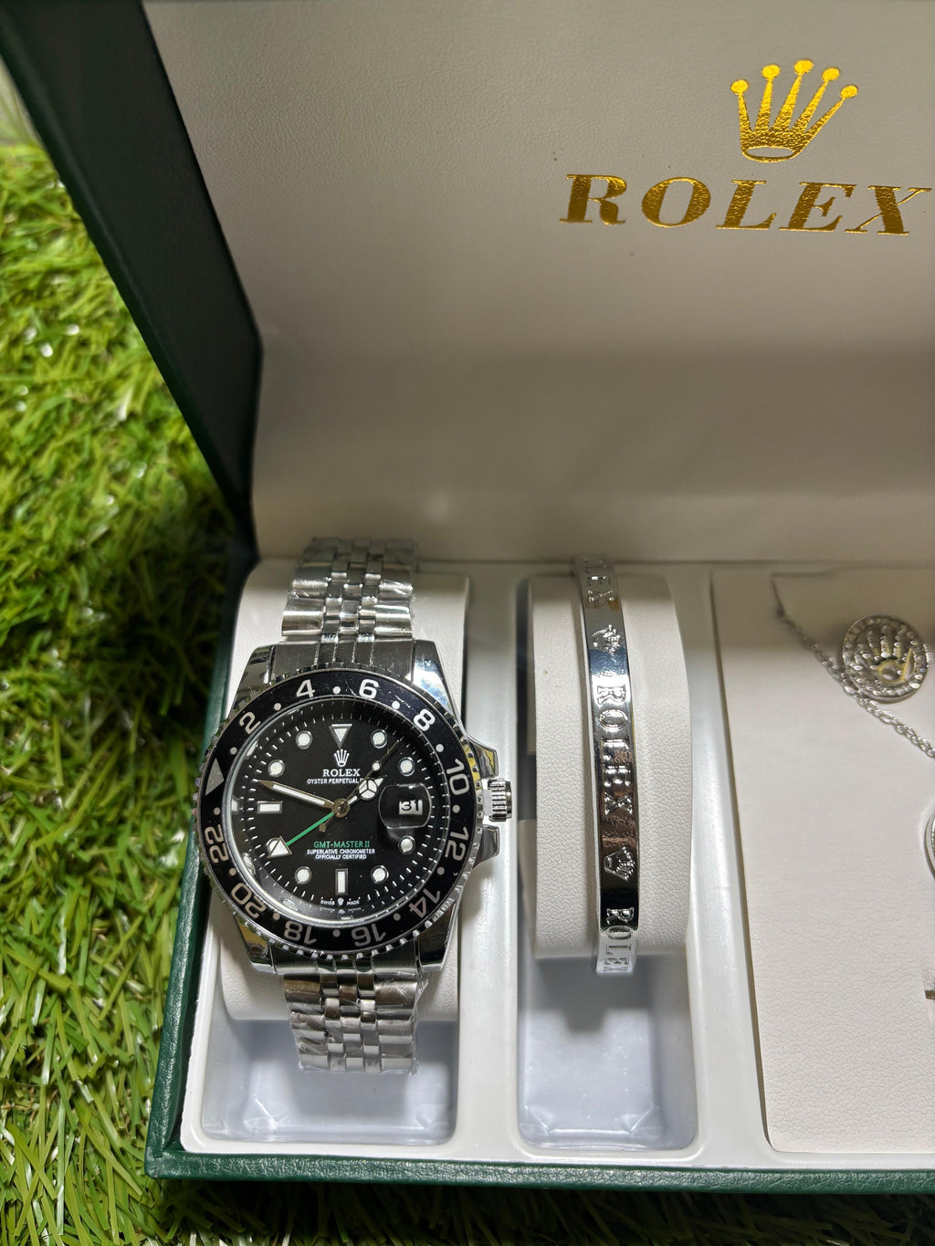Rolex GMT Acciaio Set Regalo